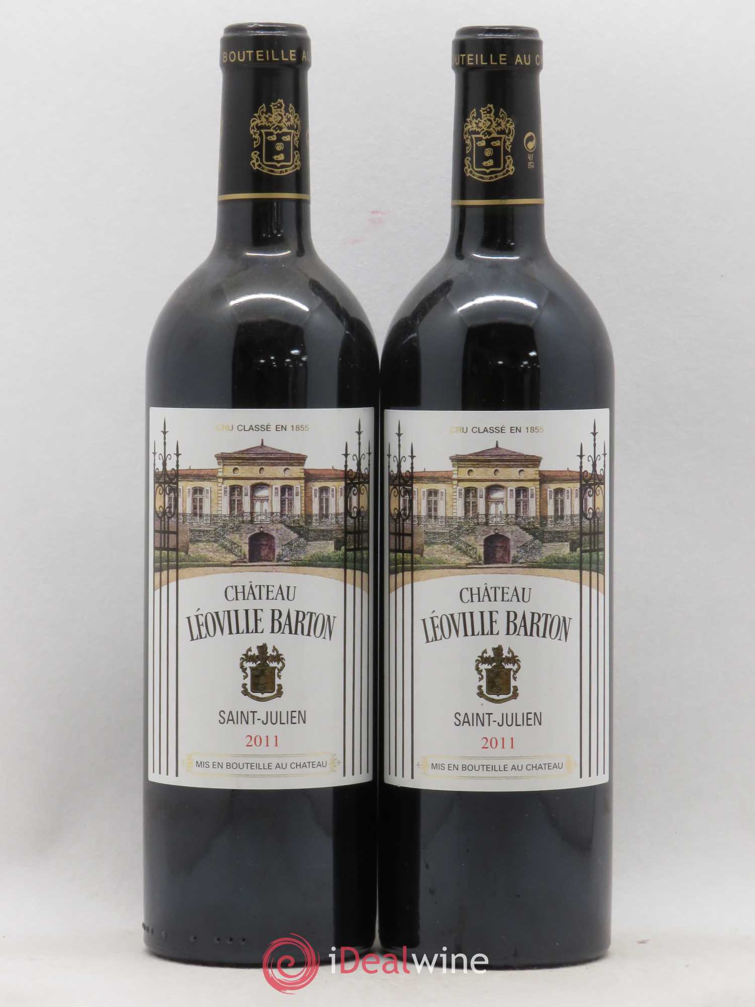 Château Léoville Barton 2ème Grand Cru Classé 2011 - Lot de 2 bouteilles - 0