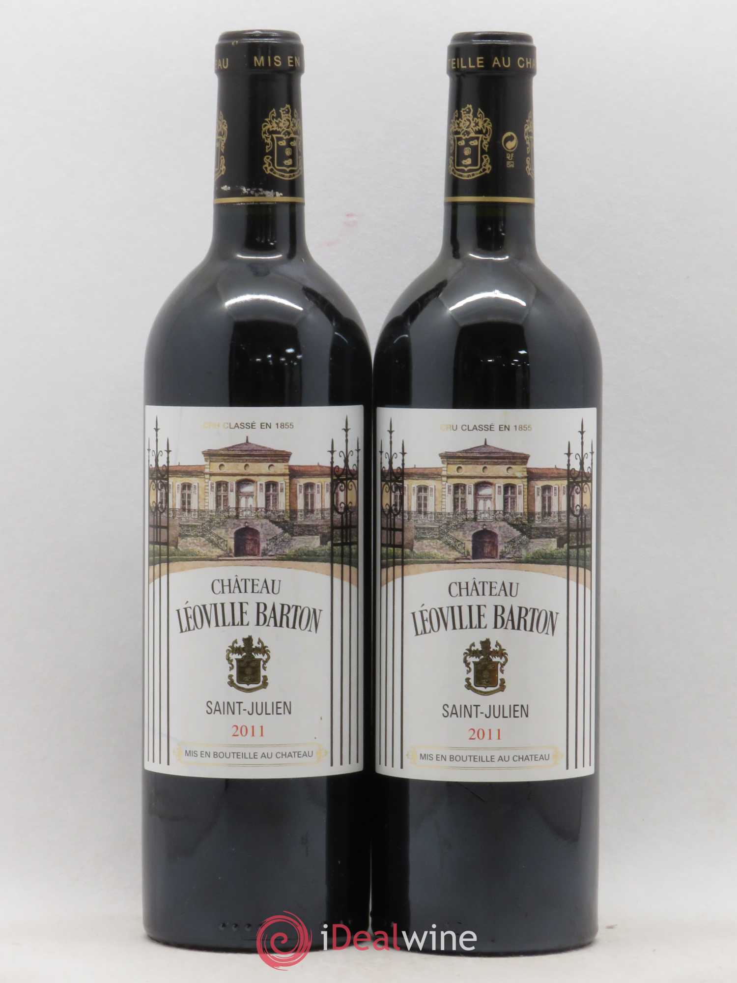 Château Léoville Barton 2ème Grand Cru Classé 2011 - Lot de 2 bouteilles - 0