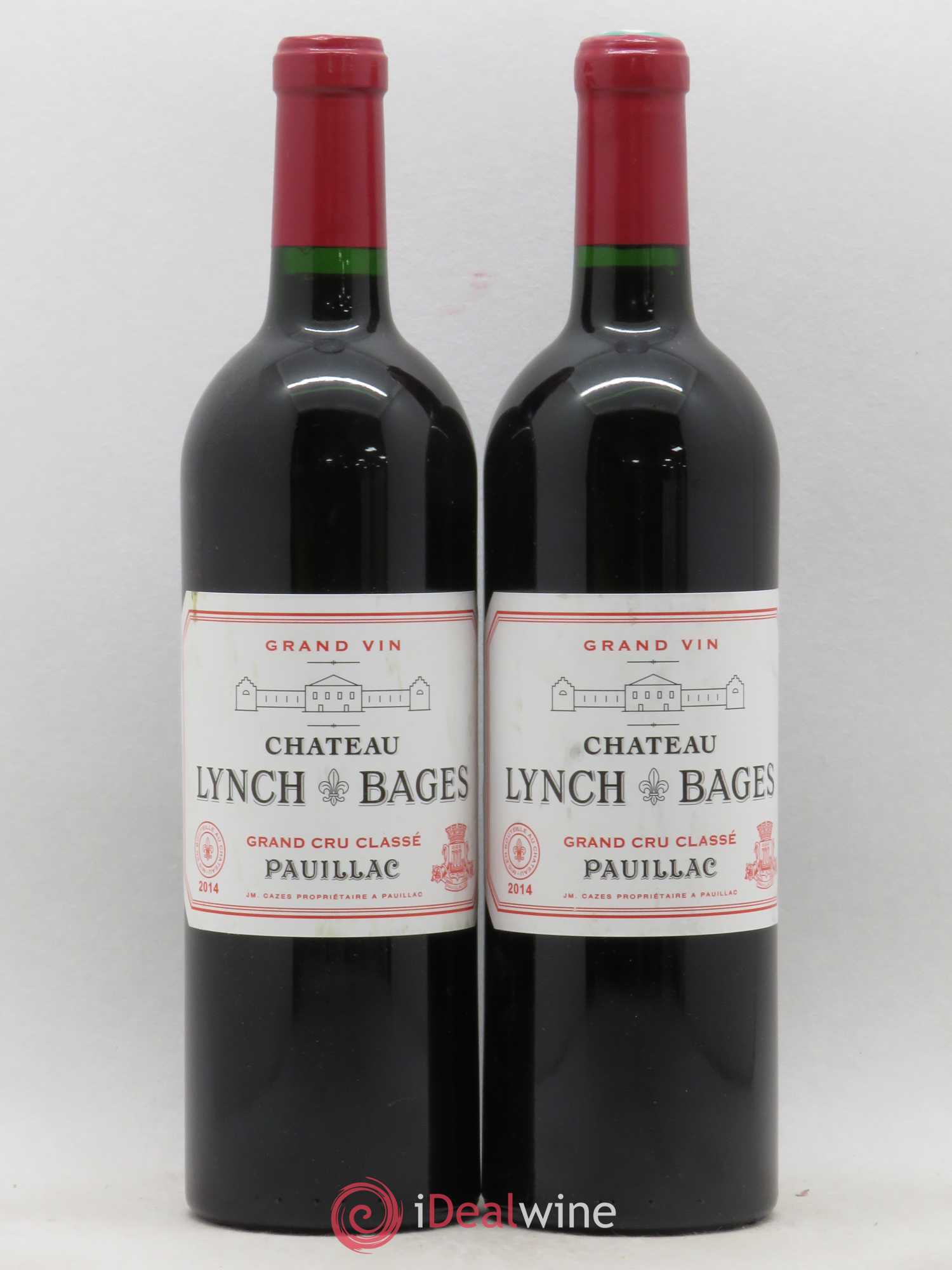 Château Lynch Bages 5ème Grand Cru Classé 2014 - Lot de 2 bouteilles - 0
