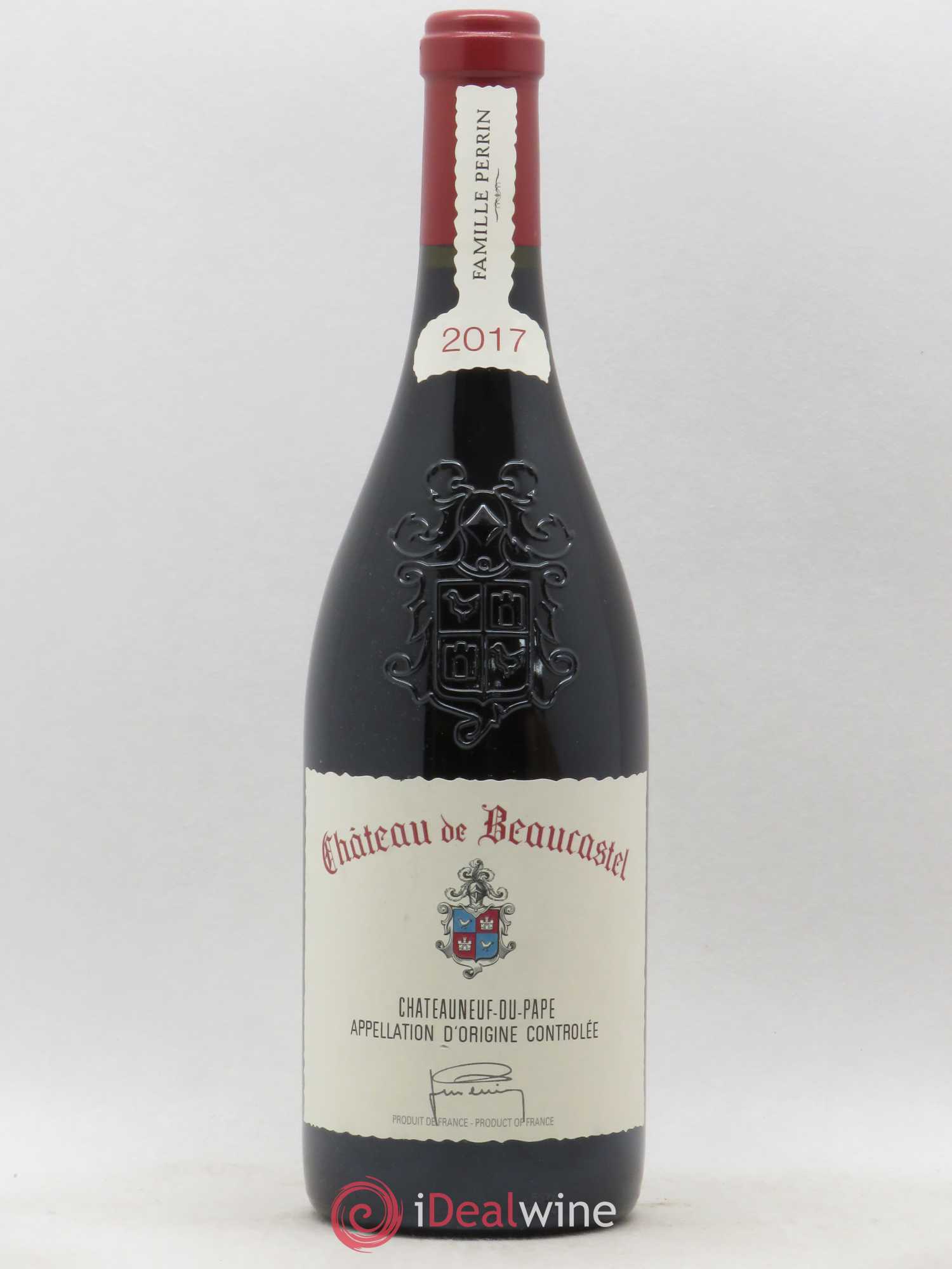 Châteauneuf-du-Pape Château de Beaucastel Famille Perrin 2017 - Lot de 1 bouteille - 0