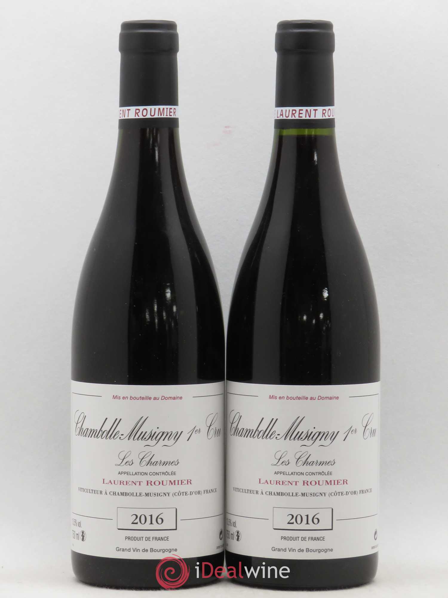 Chambolle-Musigny 1er Cru Les Charmes Laurent Roumier 2016 - Lot de 2 bouteilles - 0