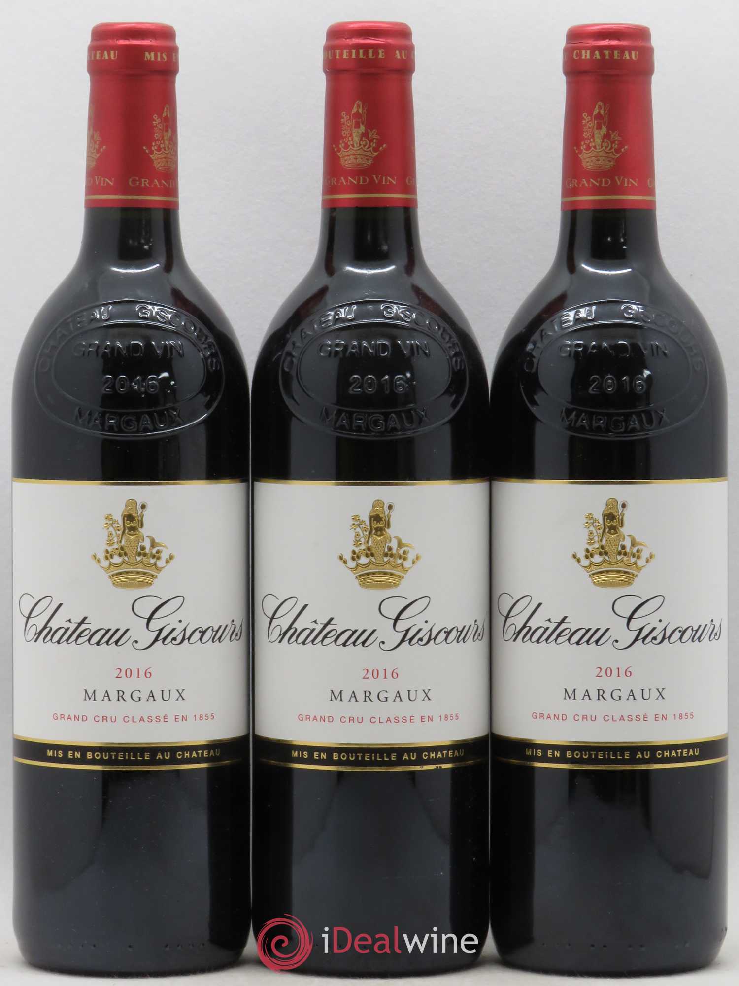 Château Giscours 3ème Grand Cru Classé 2016 - Lot de 3 bouteilles - 0