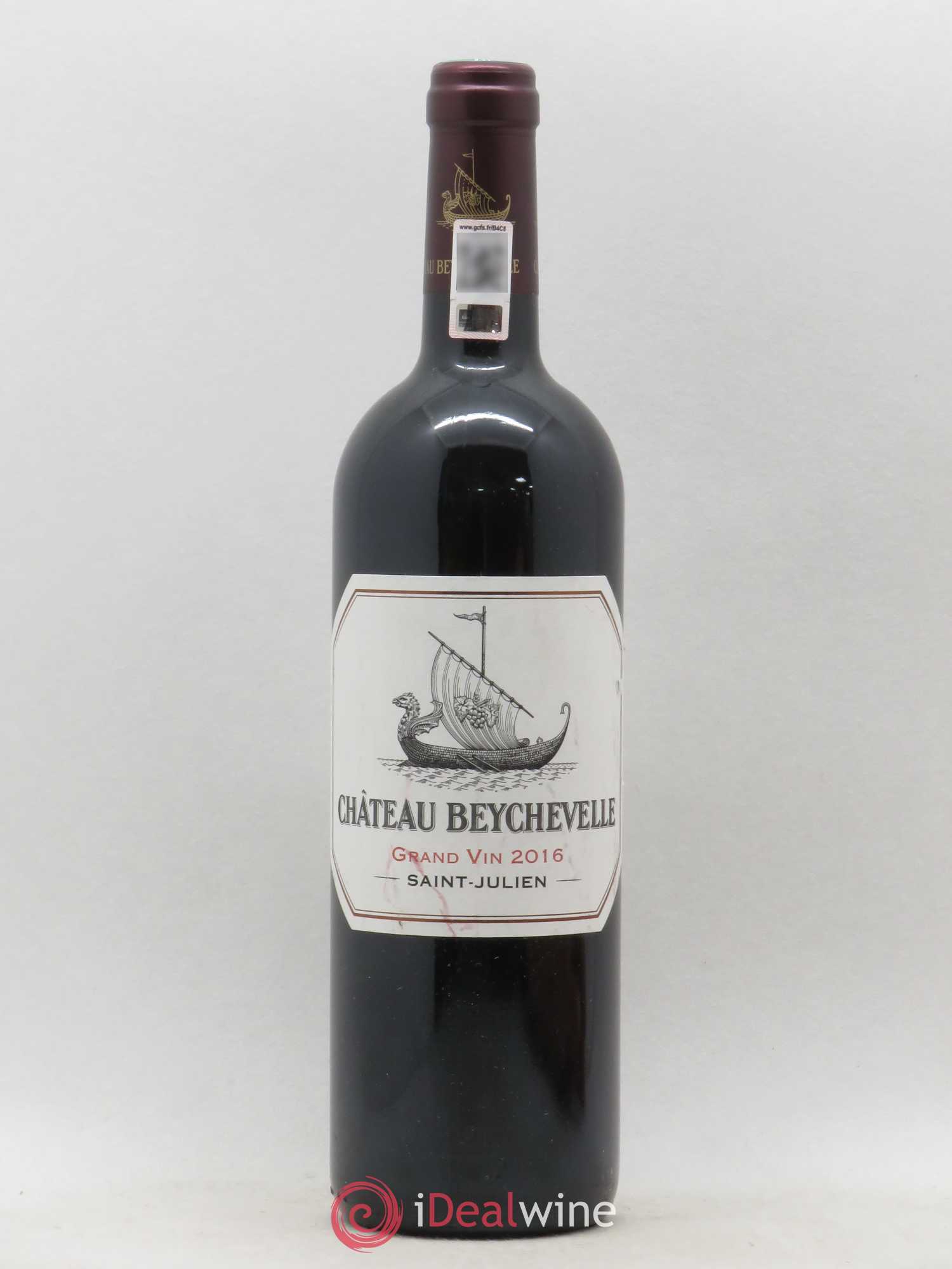 Château Beychevelle 4ème Grand Cru Classé 2016 - Lot de 1 bouteille - 0