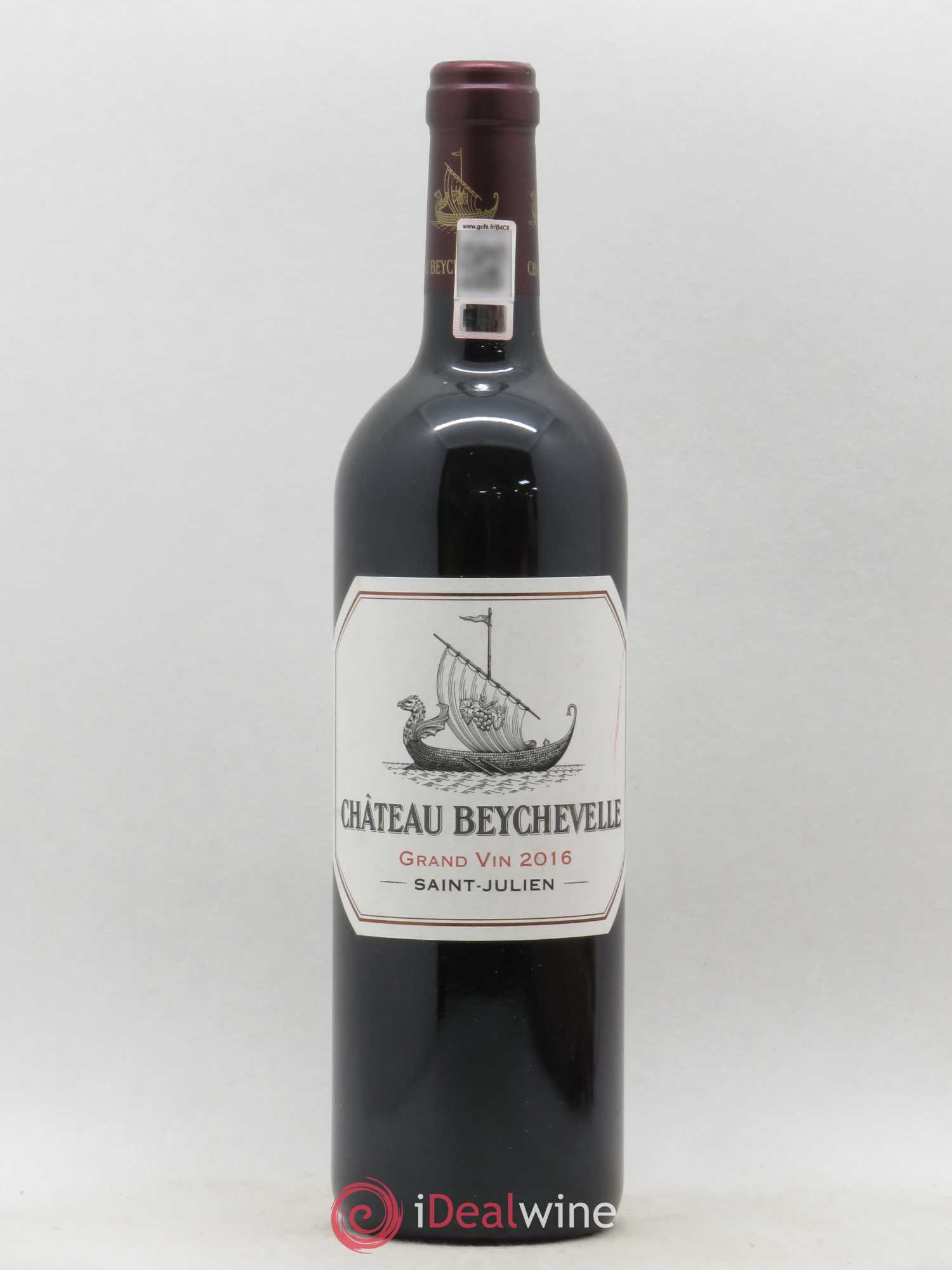 Château Beychevelle 4ème Grand Cru Classé 2016 - Lot de 1 bouteille - 0