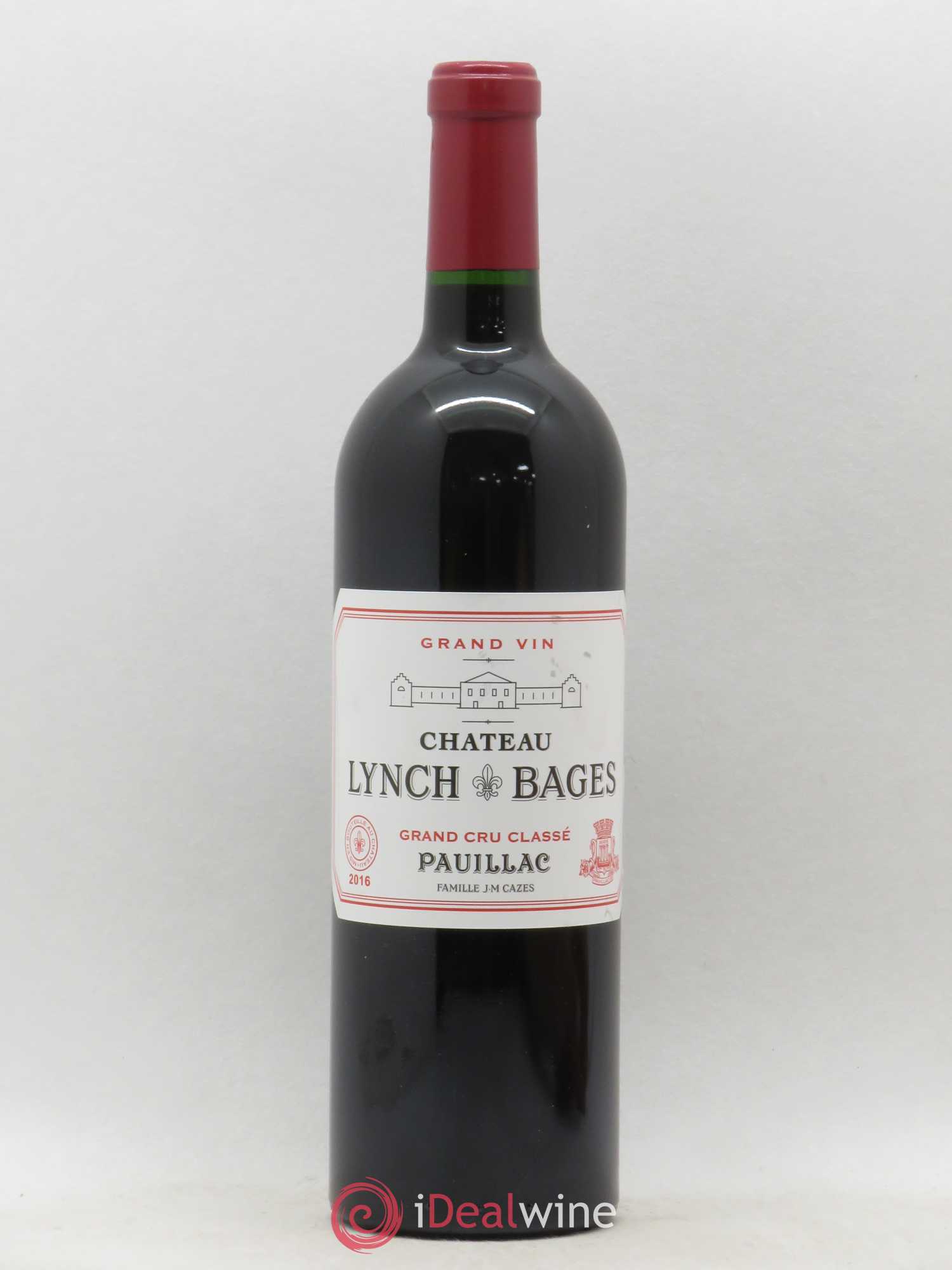 Château Lynch Bages 5ème Grand Cru Classé 2016 - Lot de 1 bouteille - 0