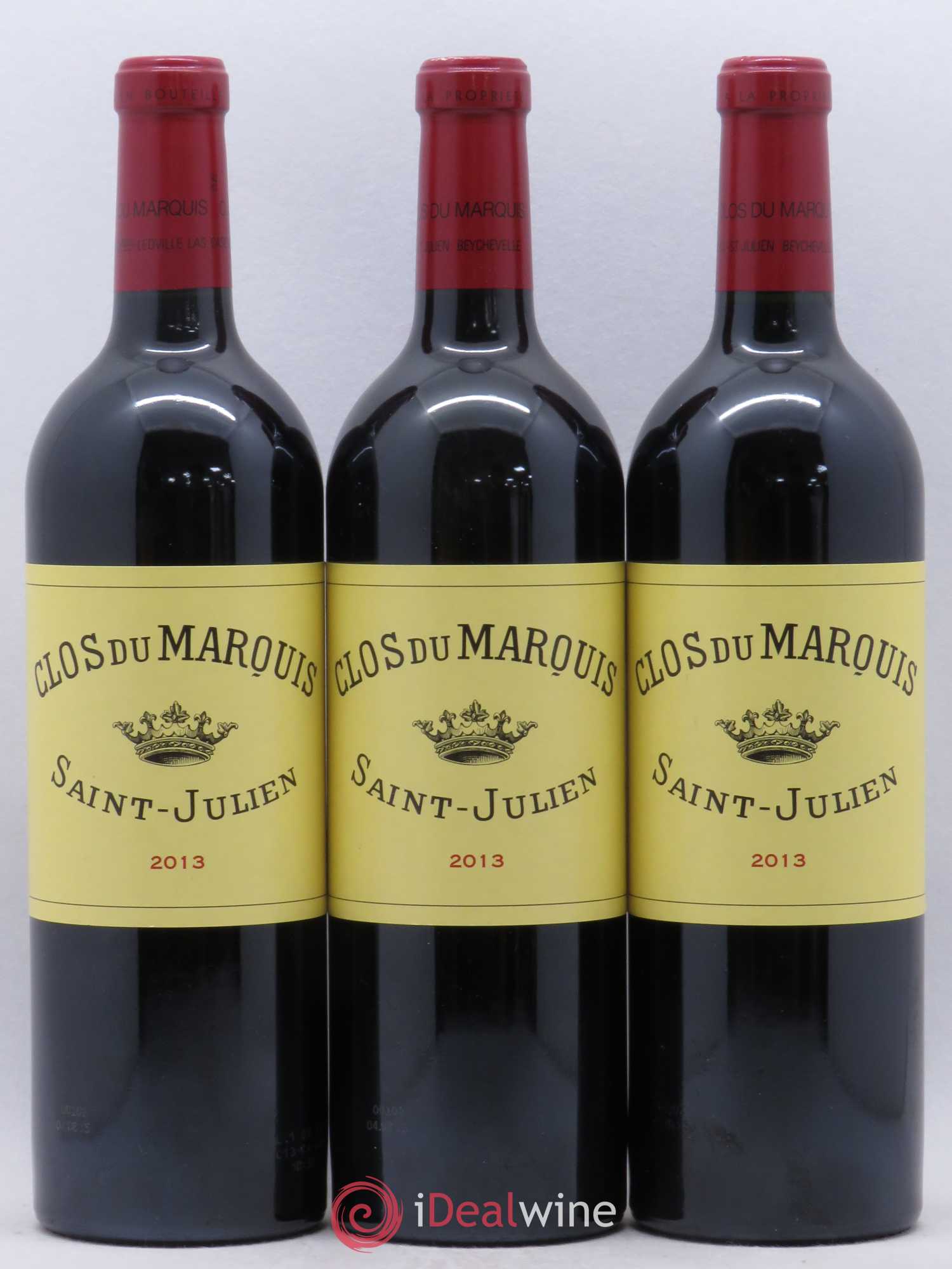 Clos du Marquis 2013 - Lot de 3 bouteilles - 0
