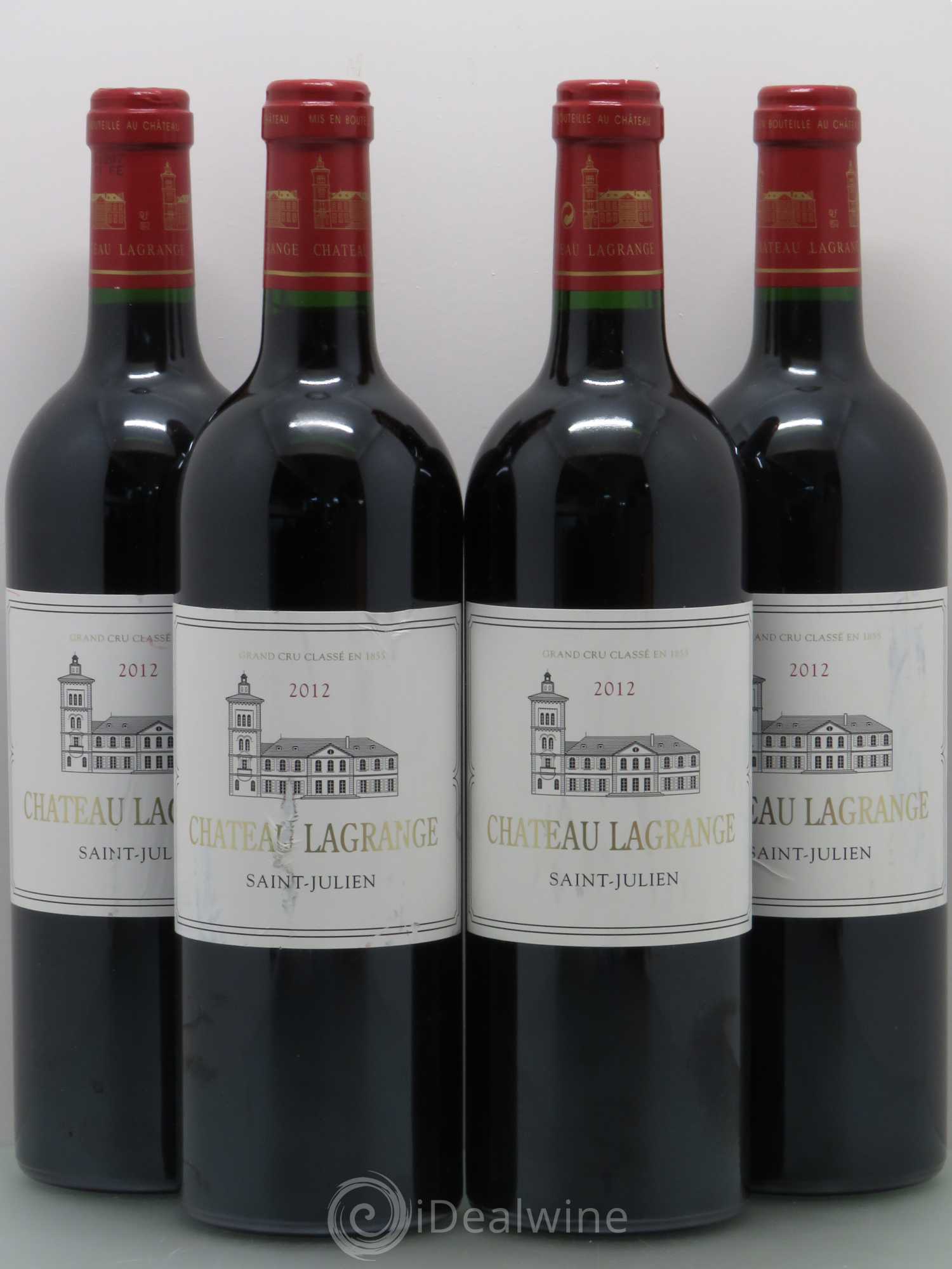 Château Lagrange 3ème Grand Cru Classé 2012 - Lot de 4 bouteilles - 0