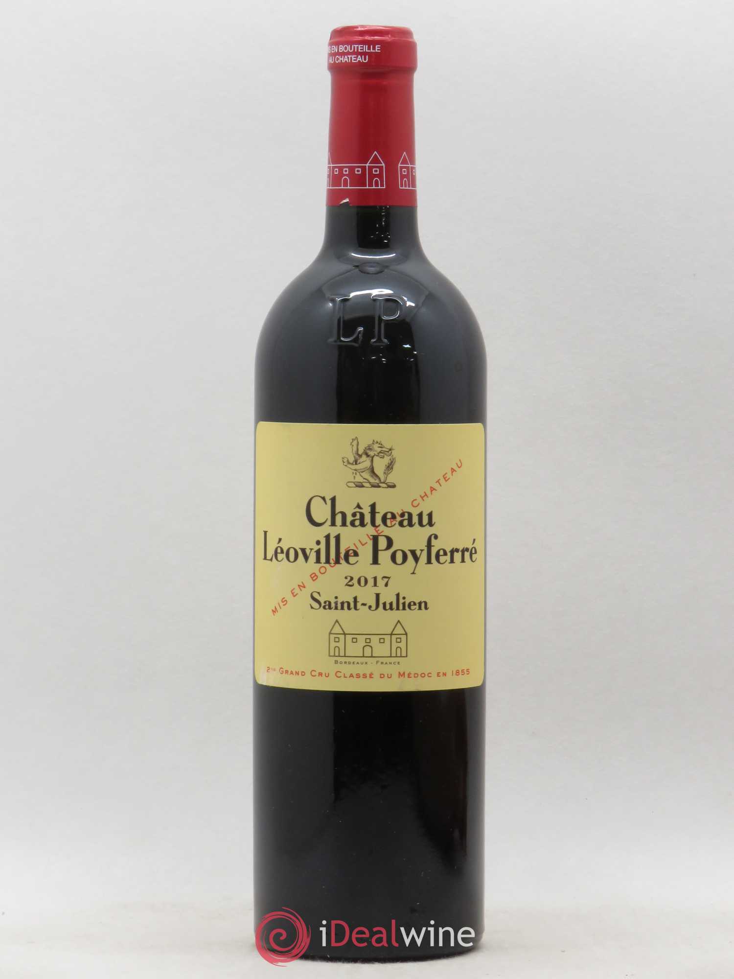Château Léoville Poyferré 2ème Grand Cru Classé 2017 - Lot de 1 bouteille - 0