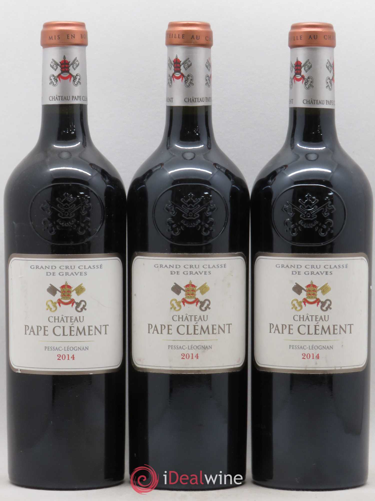 Château Pape Clément Cru Classé de Graves 2014 - Lot de 3 bouteilles - 0