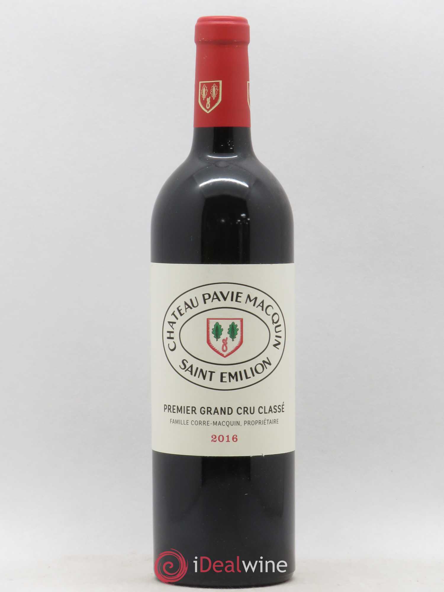 Château Pavie Macquin 1er Grand Cru Classé B 2016 - Lot de 1 bouteille - 0