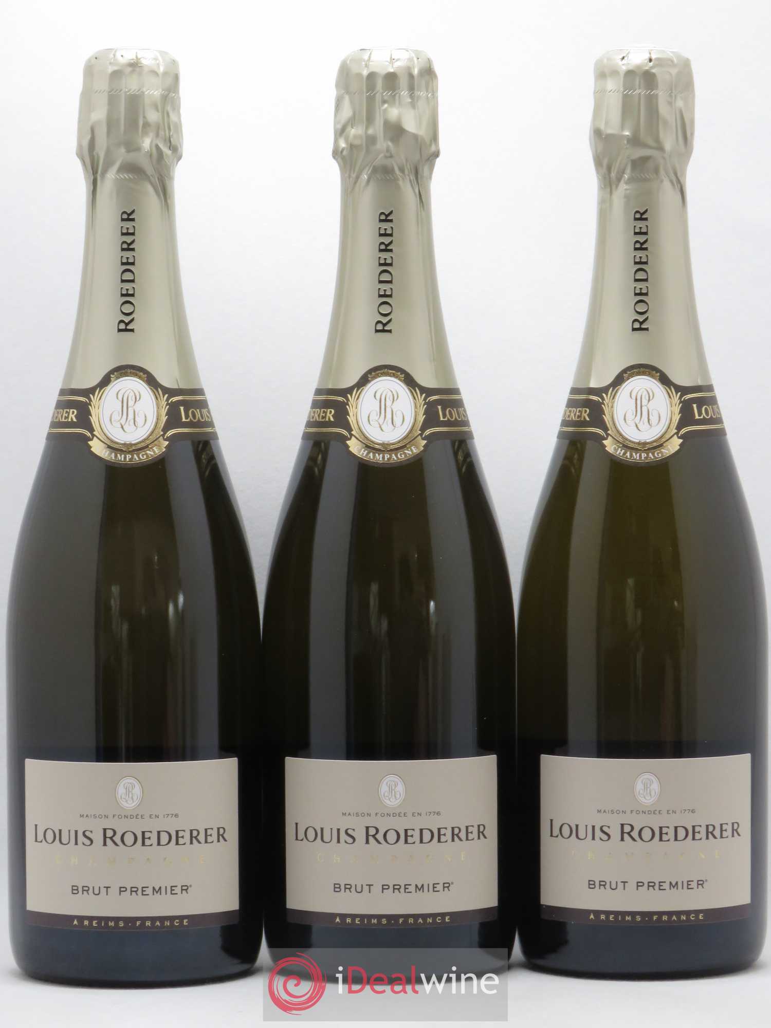 Premier Brut Louis Roederer - Lot de 3 bouteilles - 0