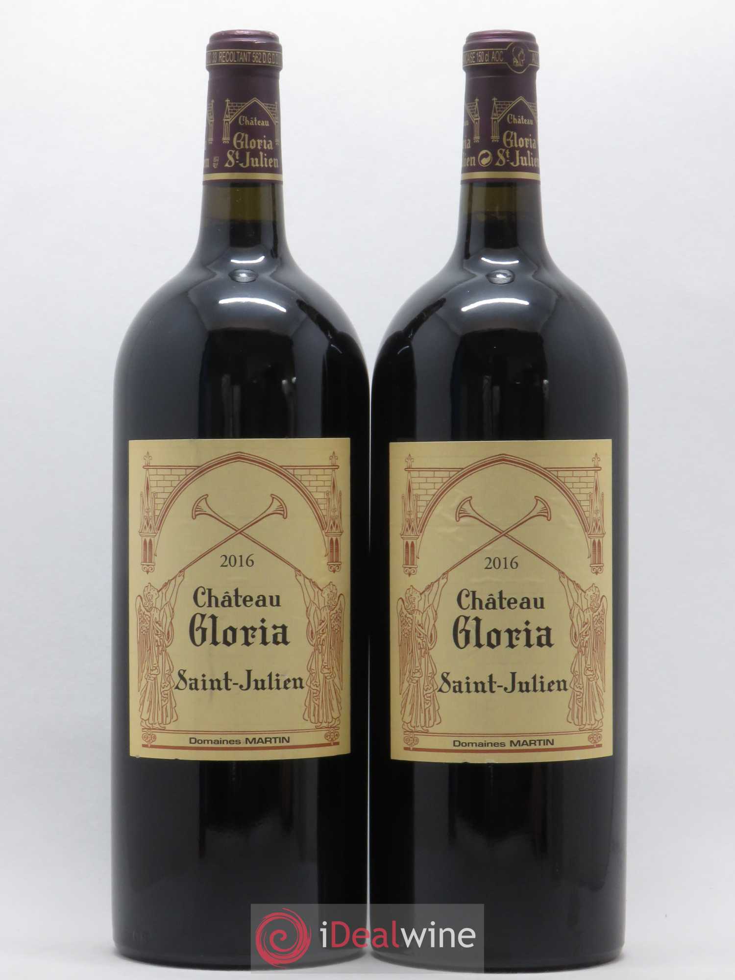 Château Gloria 2016 - Lot de 2 magnums - 0