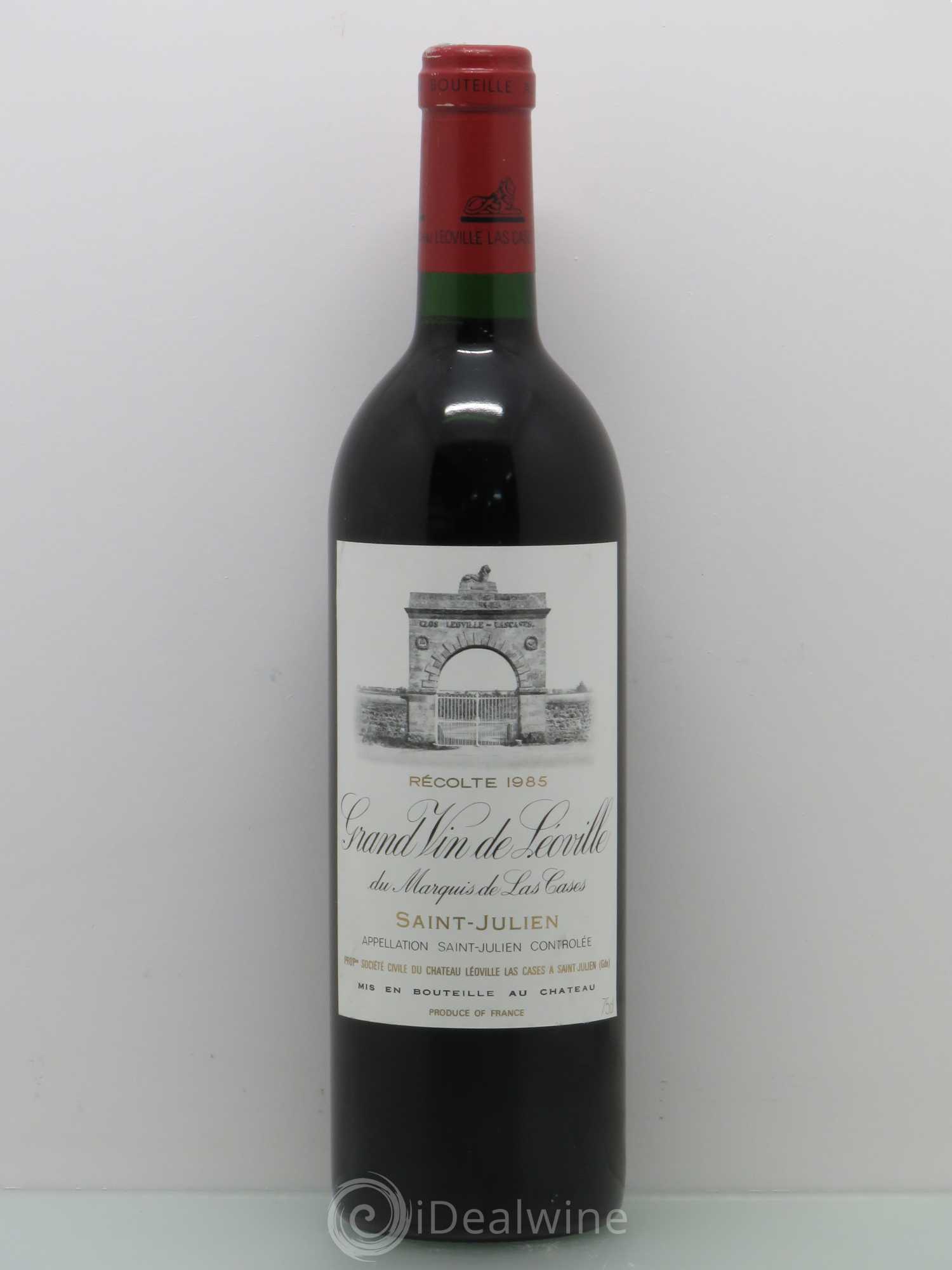 Château Léoville Las Cases 2ème Grand Cru Classé 1985 - Lot de 1 bouteille - 0