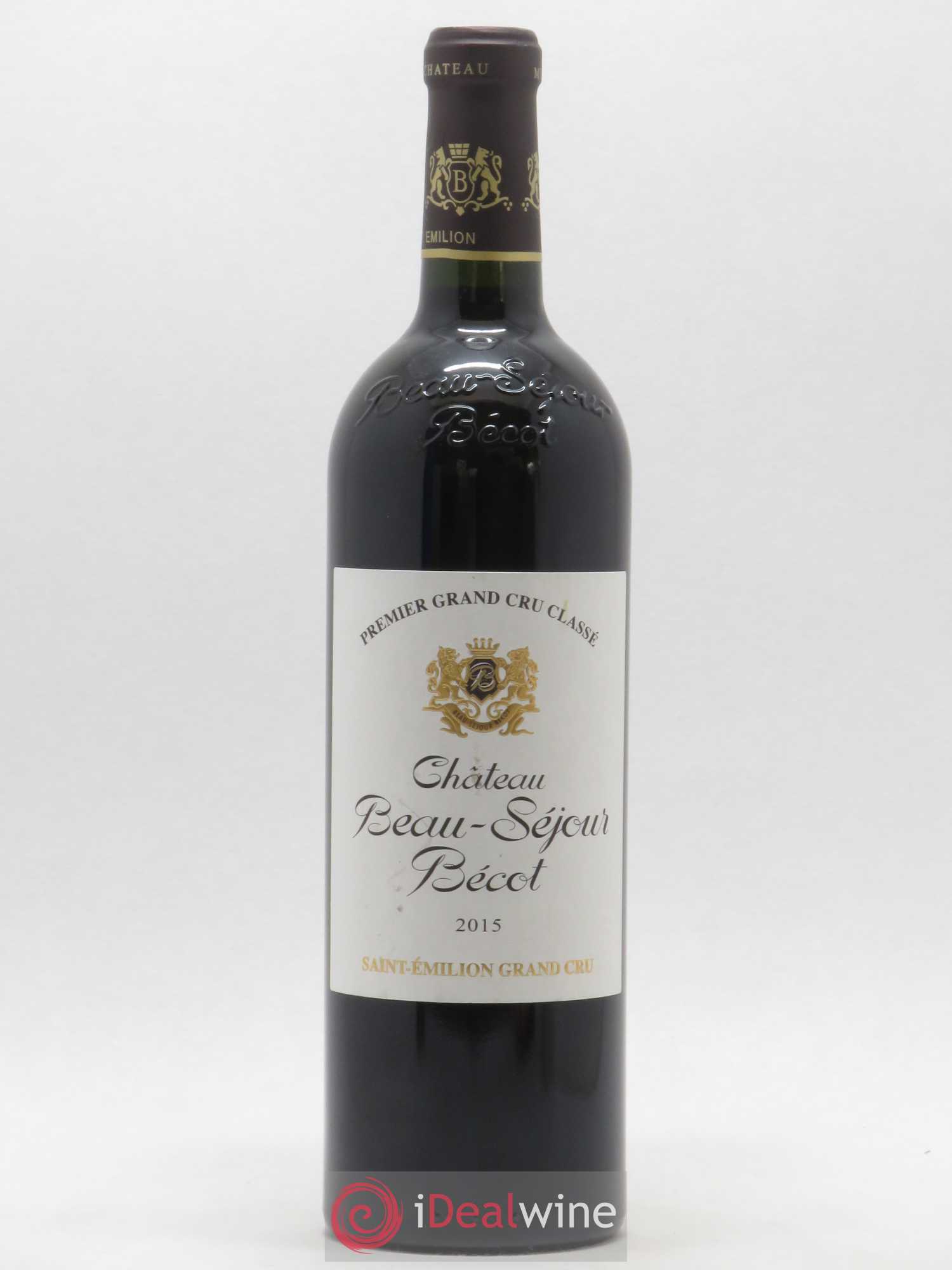 Château Beau-Séjour Bécot 1er Grand Cru Classé B 2015 - Lot de 1 bouteille - 0