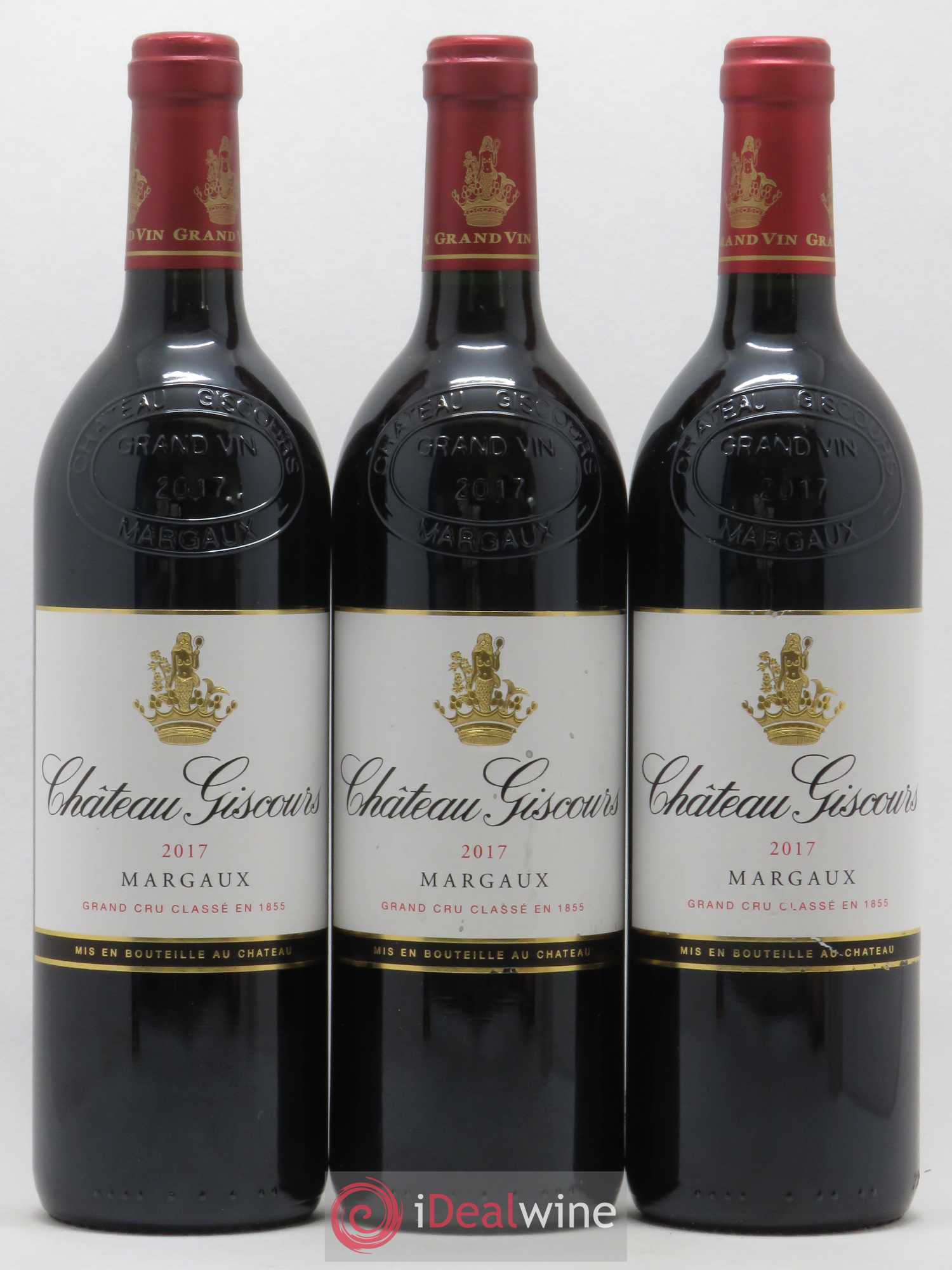Château Giscours 3ème Grand Cru Classé 2017 - Lot de 3 bouteilles - 0