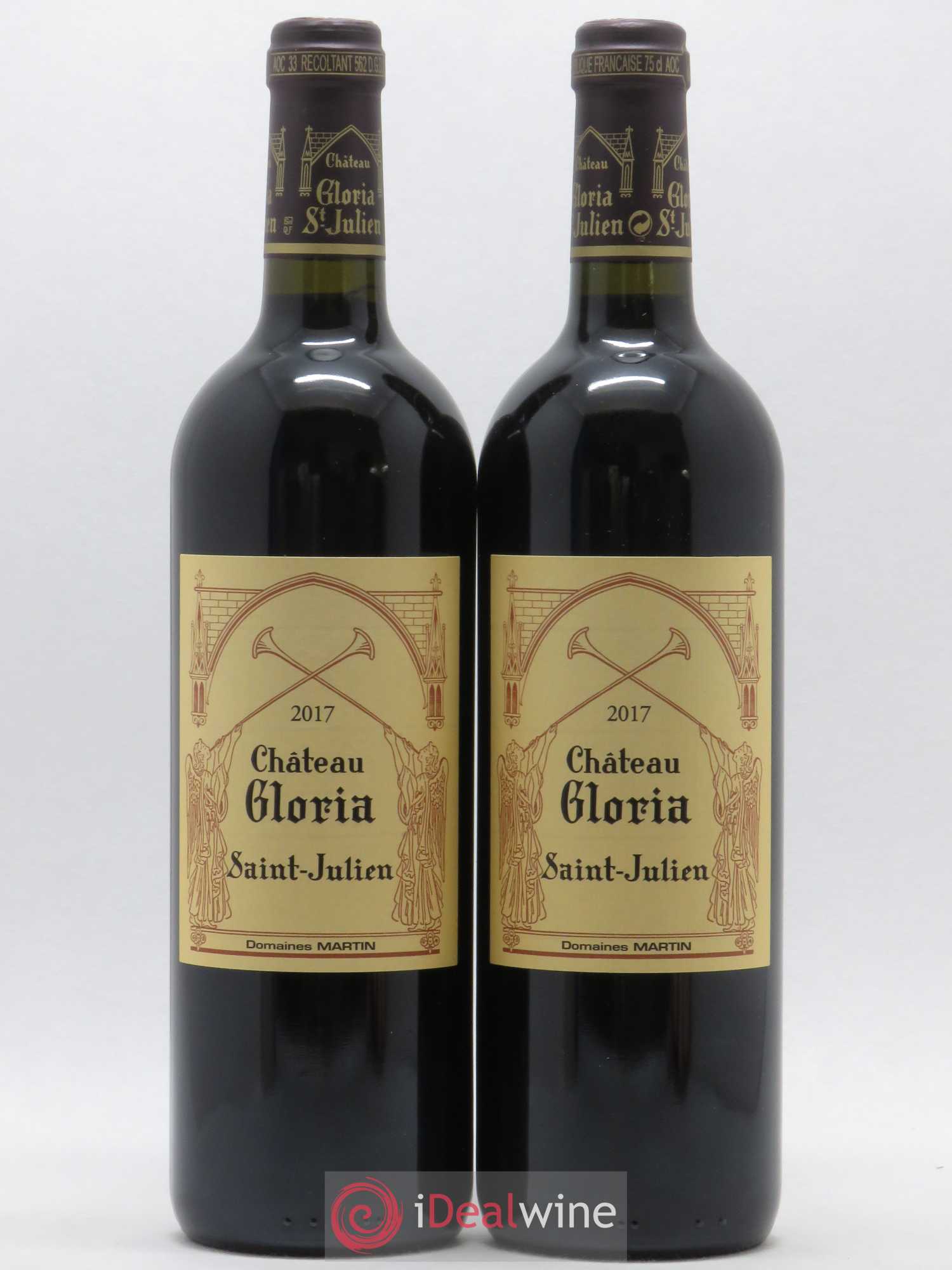 Château Gloria 2017 - Lot de 2 bouteilles - 0