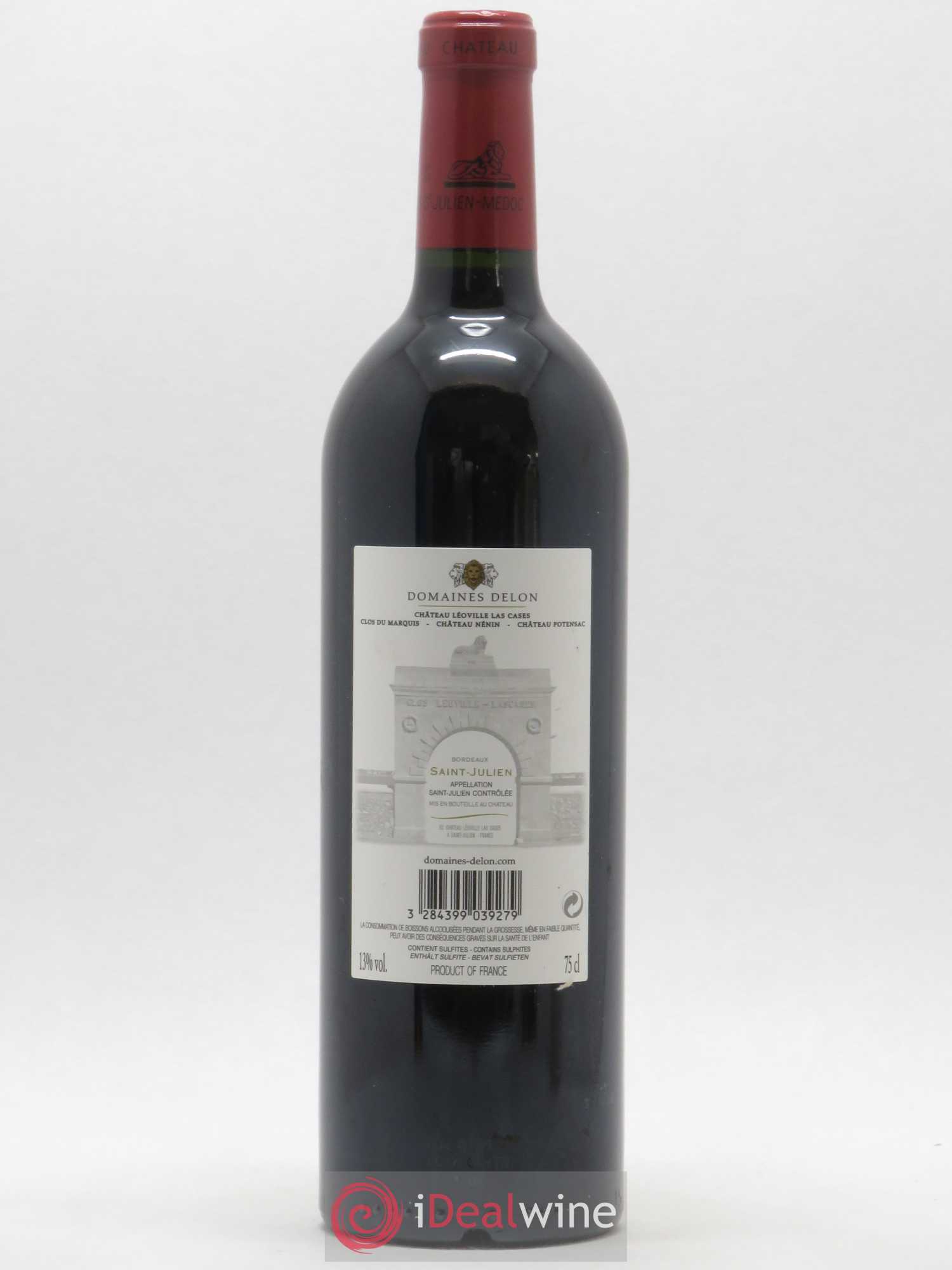 Château Léoville Las Cases 2ème Grand Cru Classé 2017 - Lot de 1 bouteille - 1