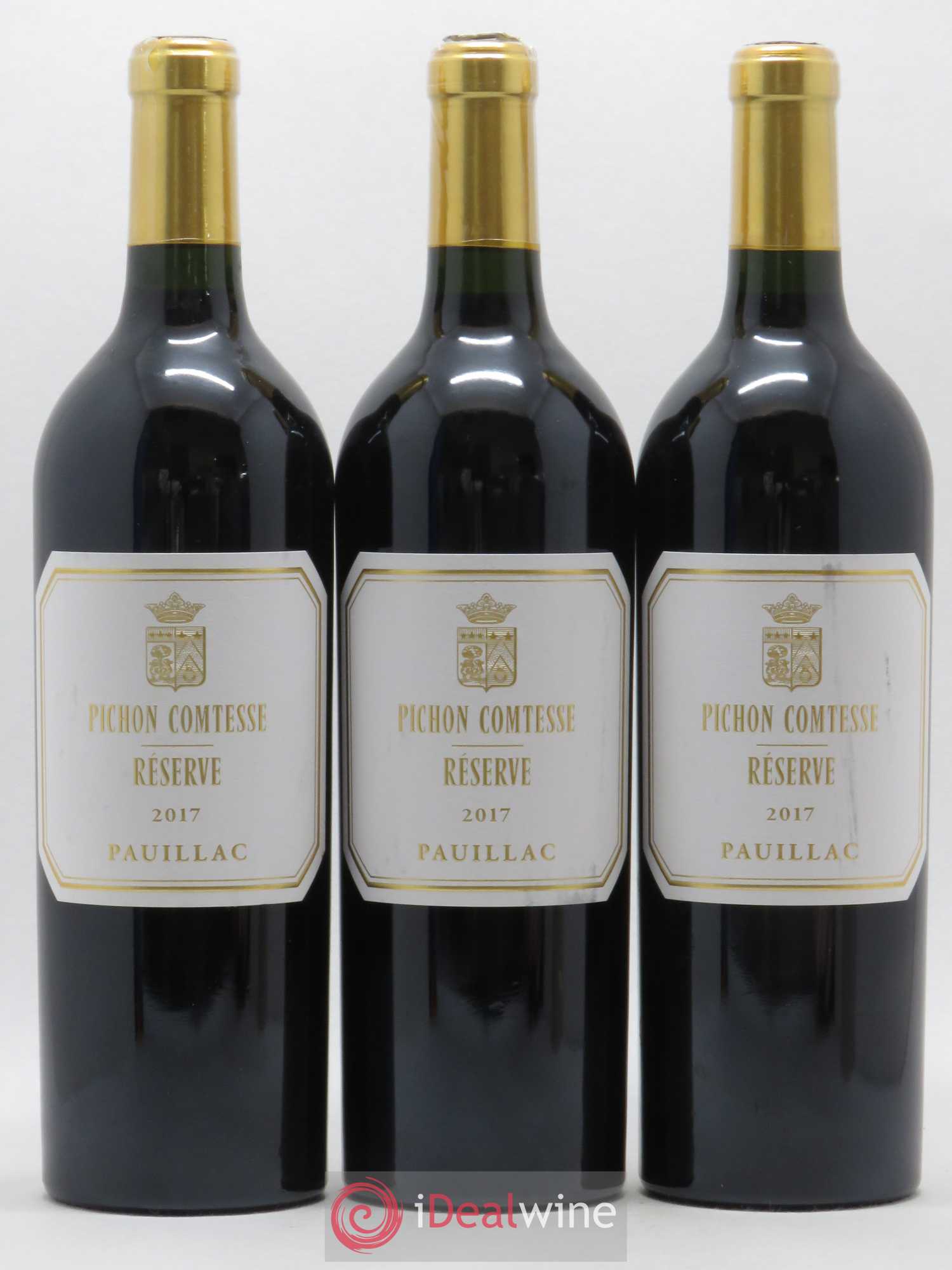 Château Pichon Longueville Comtesse de Lalande 2ème Grand Cru Classé Réserve 2017 - Lot de 3 bouteilles - 0