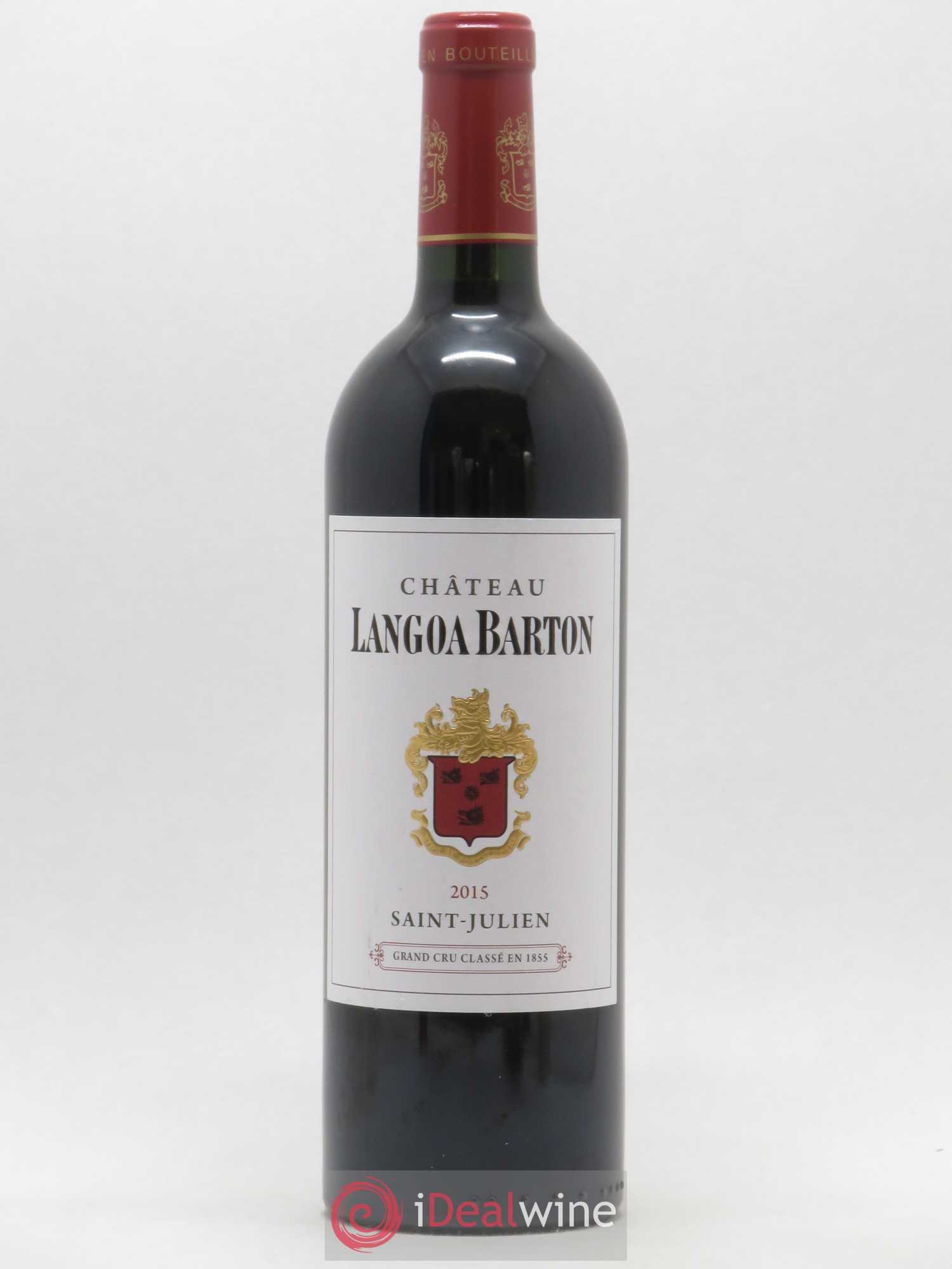 Château Langoa Barton 3ème Grand Cru Classé 2015 - Lot de 1 bouteille - 0