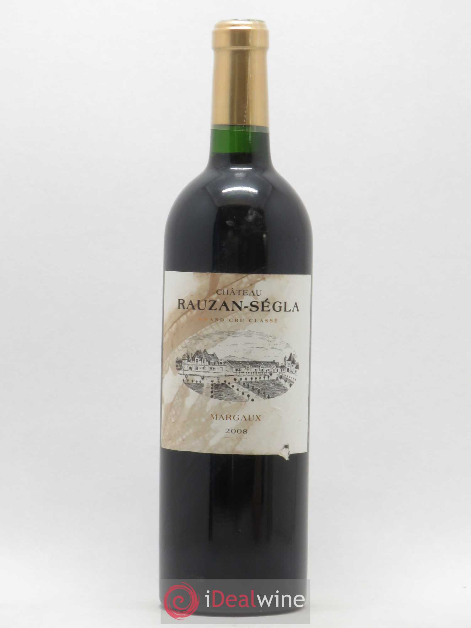 Château Rauzan Ségla Grand Cru Classé (sans prix de réserve) 2008 - Lot de 1 bouteille - 0
