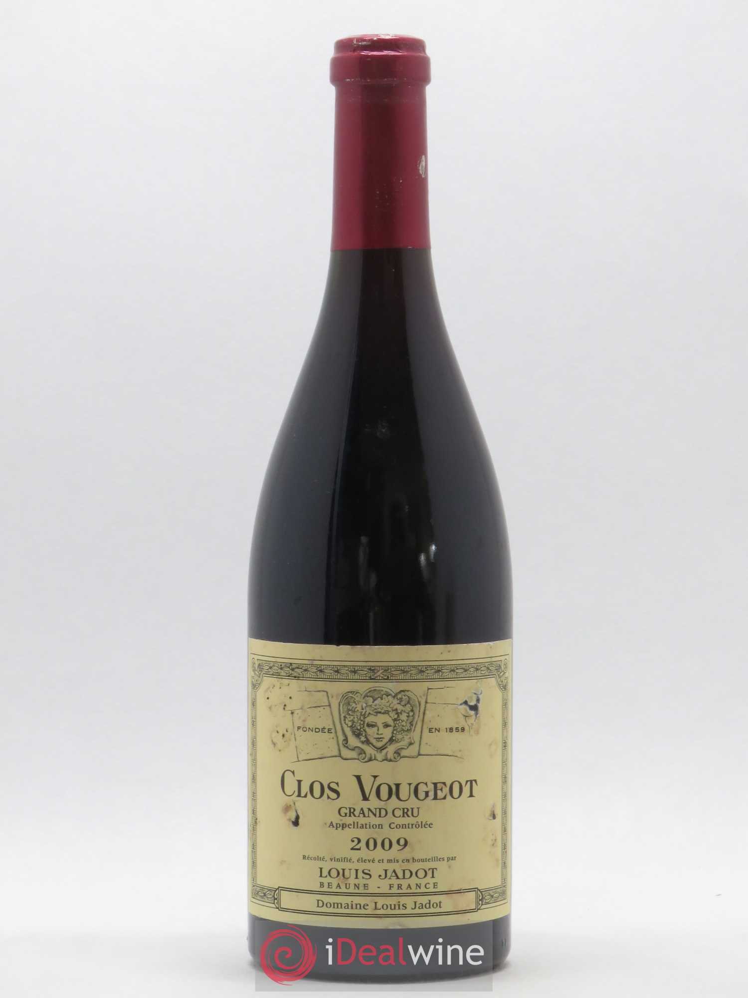 Clos de Vougeot Grand Cru Louis Jadot (Domaine) 2009 - Lot de 1 bouteille - 0