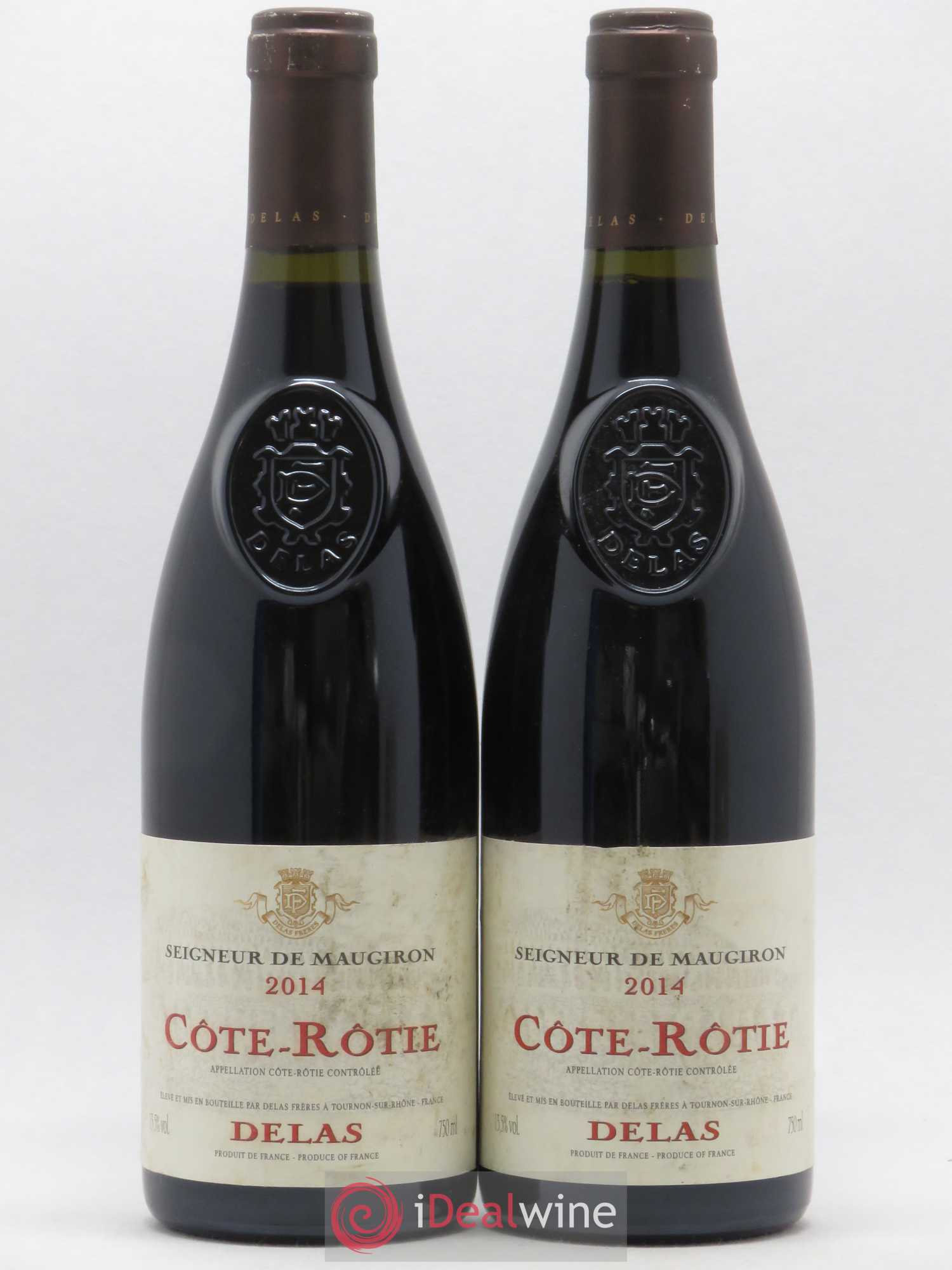 Côte-Rôtie Seigneur de Maugiron Delas Frères 2014 - Lot de 2 bouteilles - 0