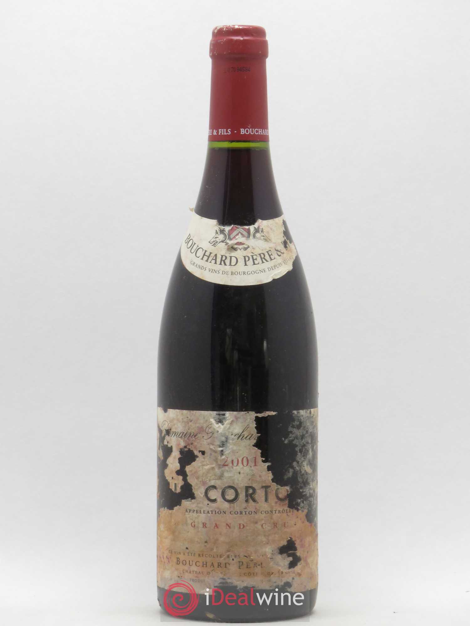 Corton Grand Cru Le Corton Bouchard Père & Fils 2001 - Lot de 1 bouteille - 0