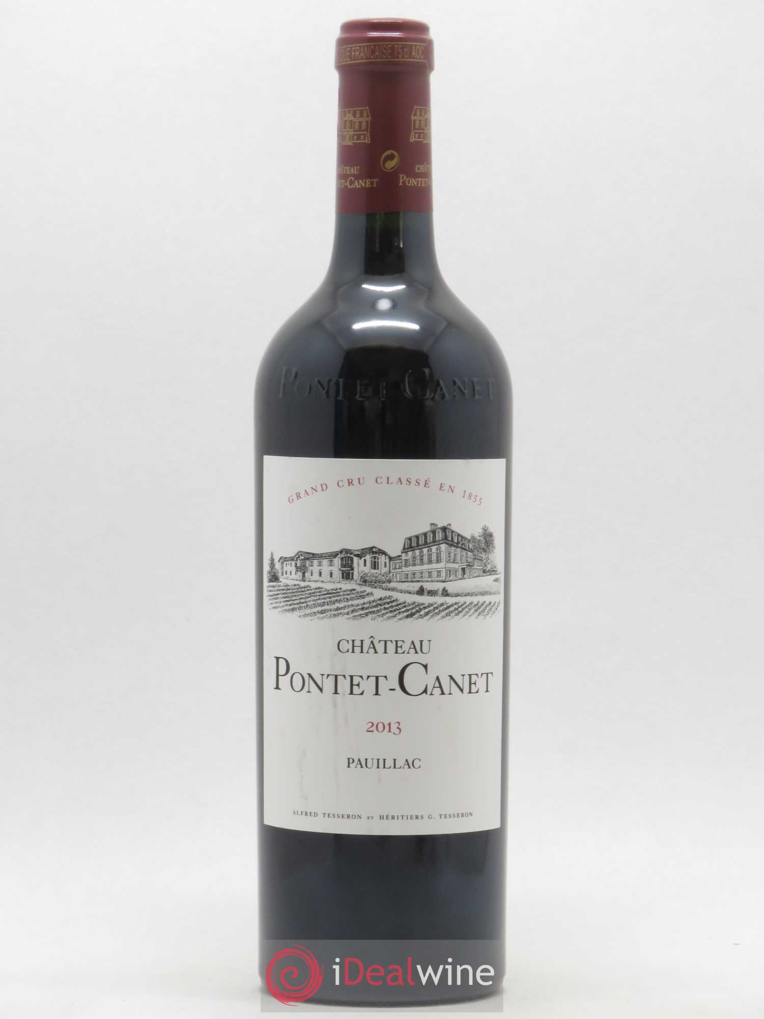 Château Pontet Canet 5ème Grand Cru Classé 2013 - Lot de 1 bouteille - 0