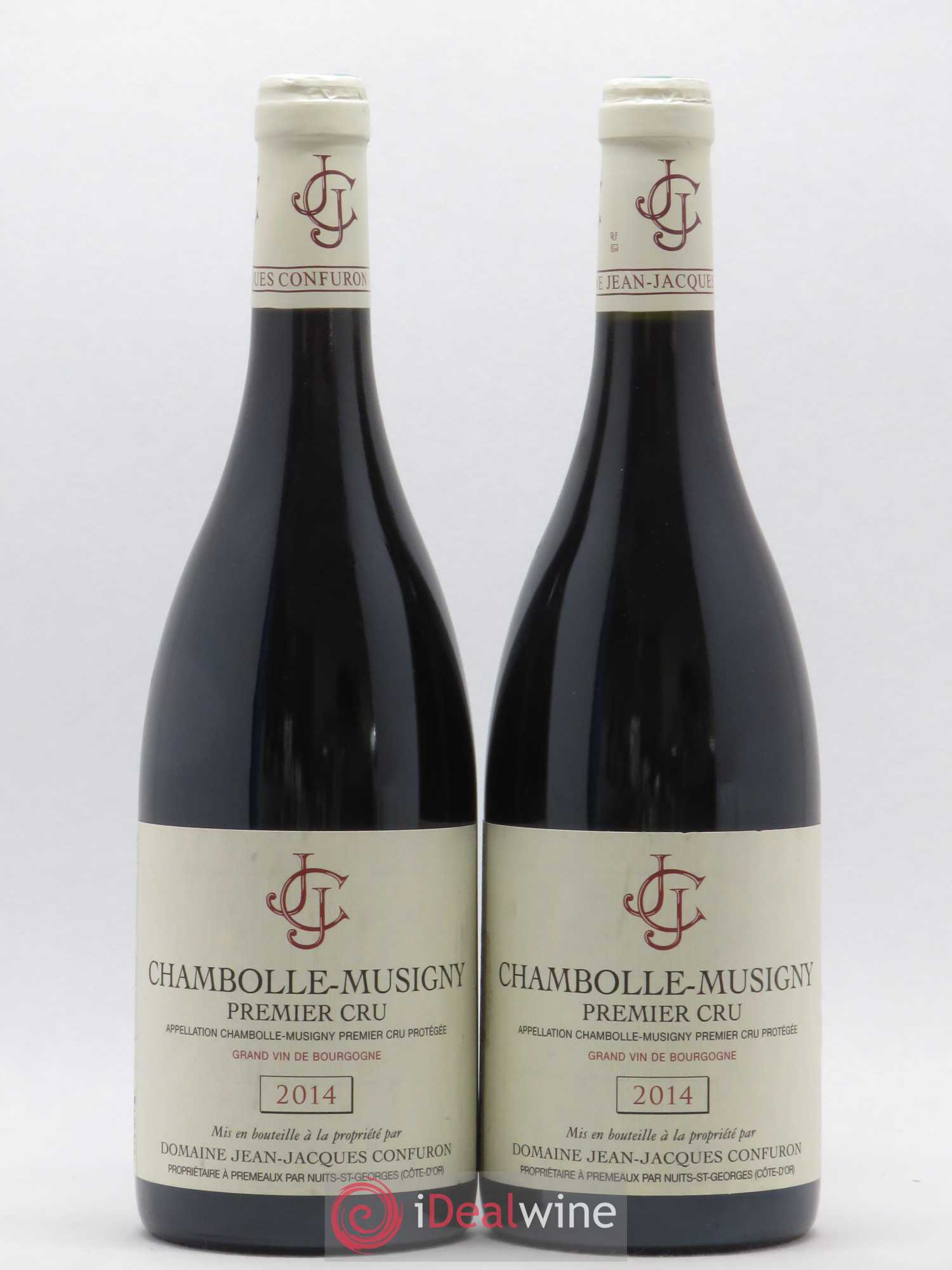 Chambolle-Musigny 1er Cru Jean-Jacques Confuron 2014 - Lot de 2 bouteilles - 0