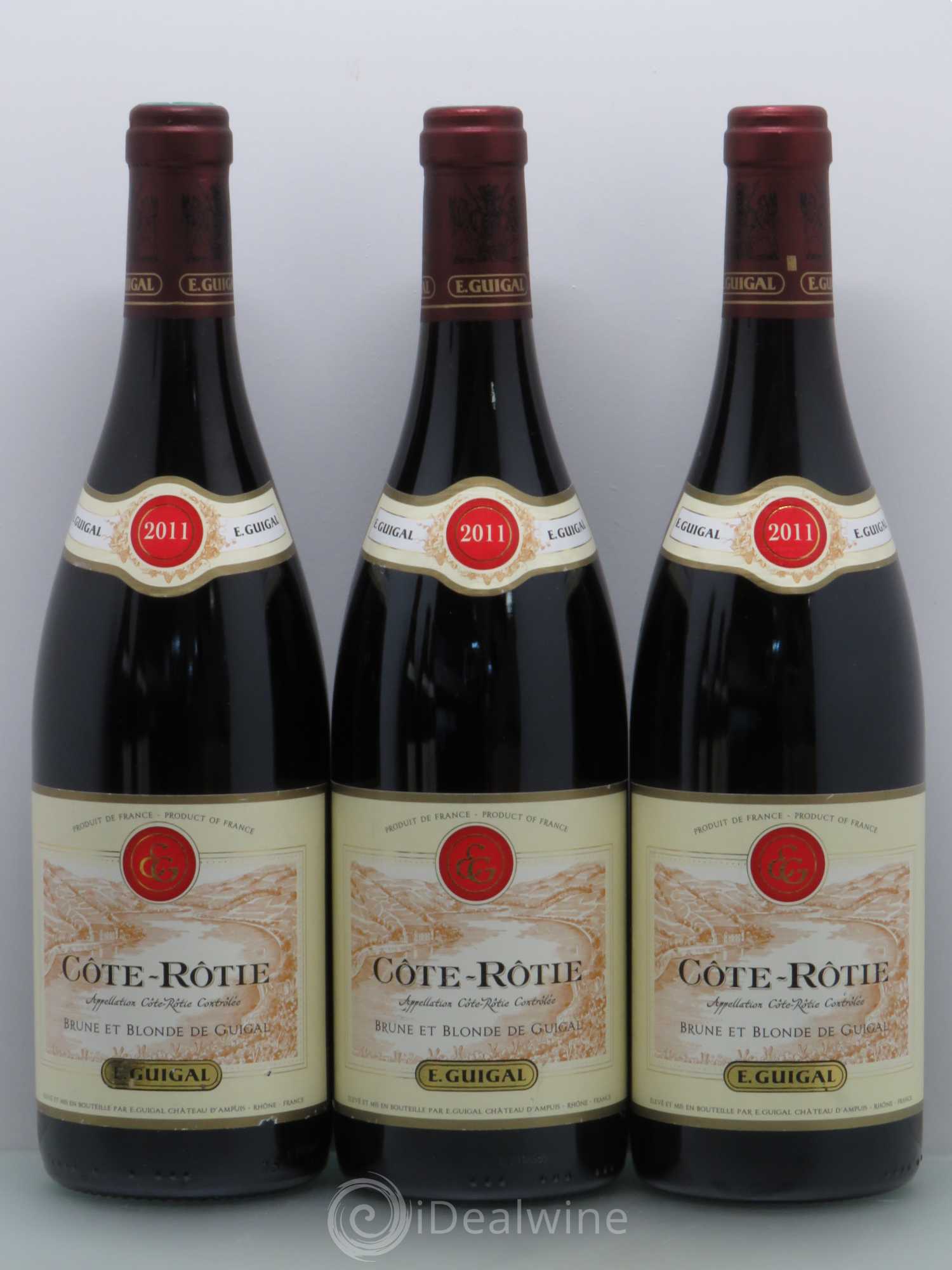 Côte-Rôtie Côtes Brune et Blonde Guigal 2011 - Lot de 6 bouteilles - 1