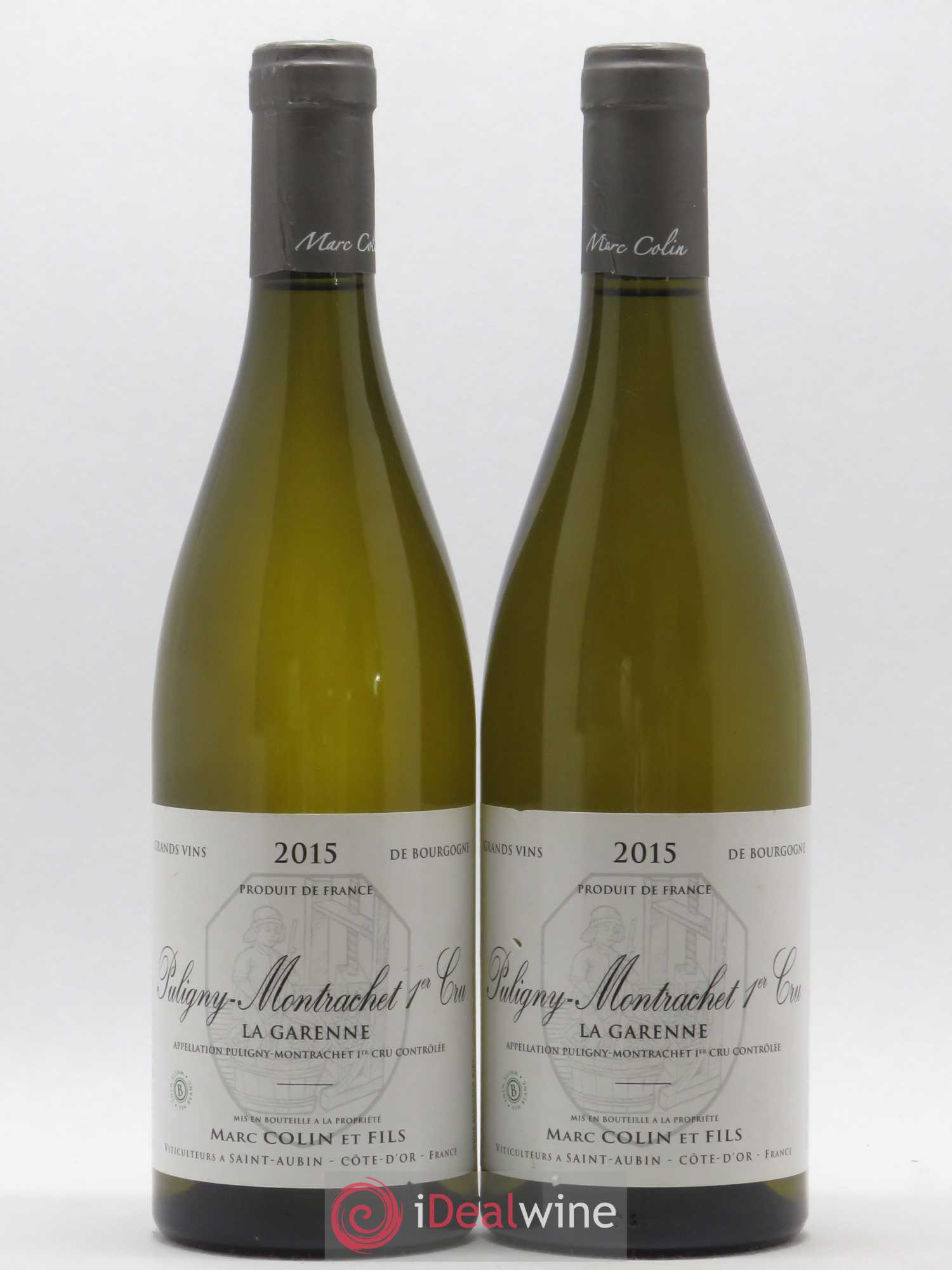 Puligny-Montrachet 1er Cru La Garenne Domaine Marc Colin et Fils 2015 - Posten von 2 Flaschen - 0