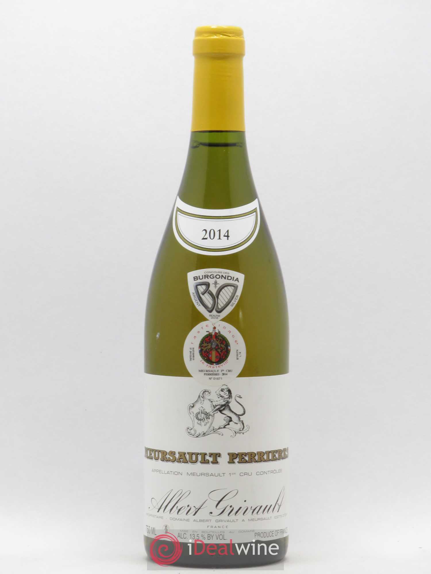 Meursault 1er Cru Perrières Albert Grivault 2014 - Lot de 1 bouteille - 0