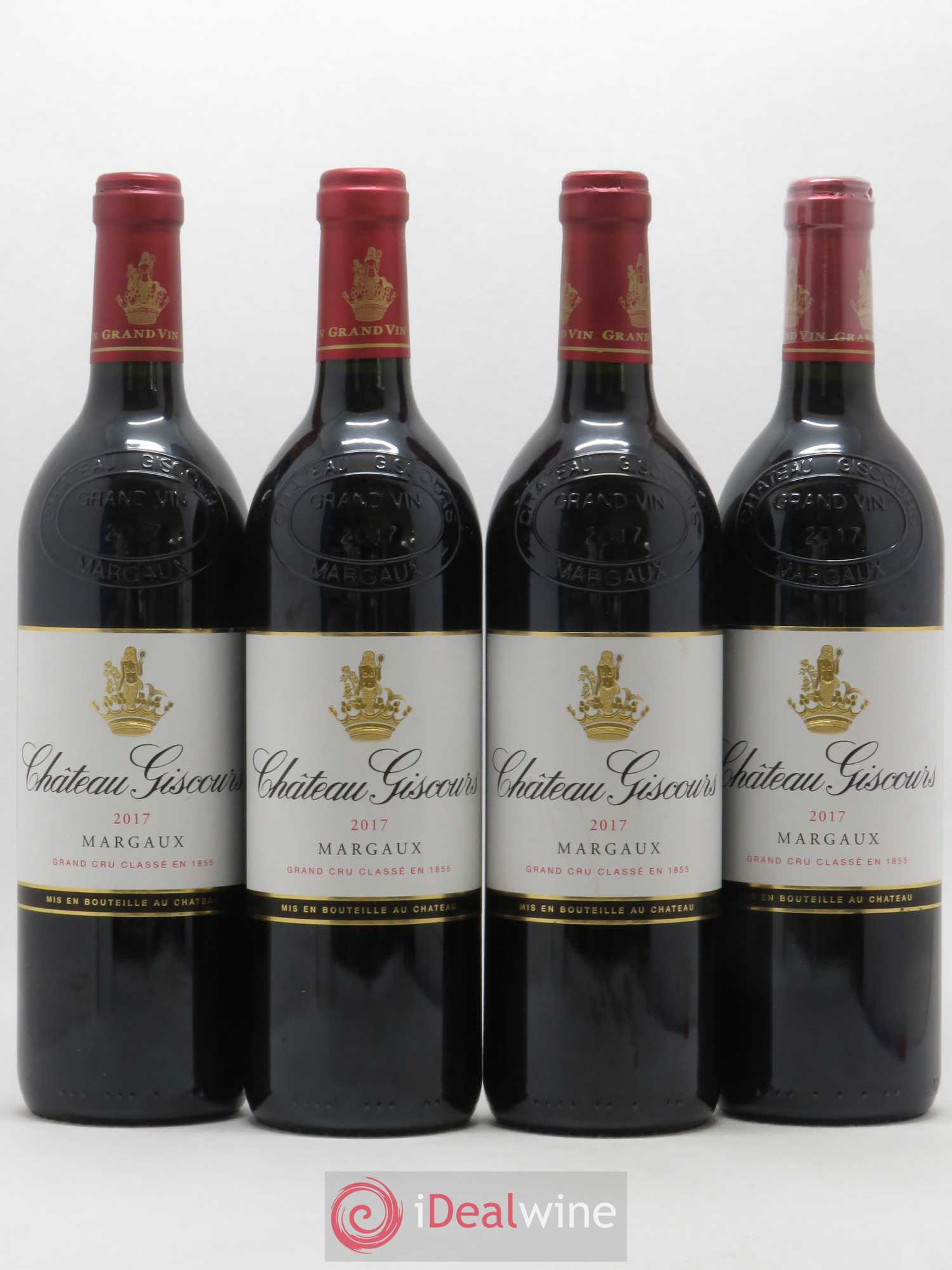 Château Giscours 3ème Grand Cru Classé 2017 - Lot de 4 bouteilles - 0