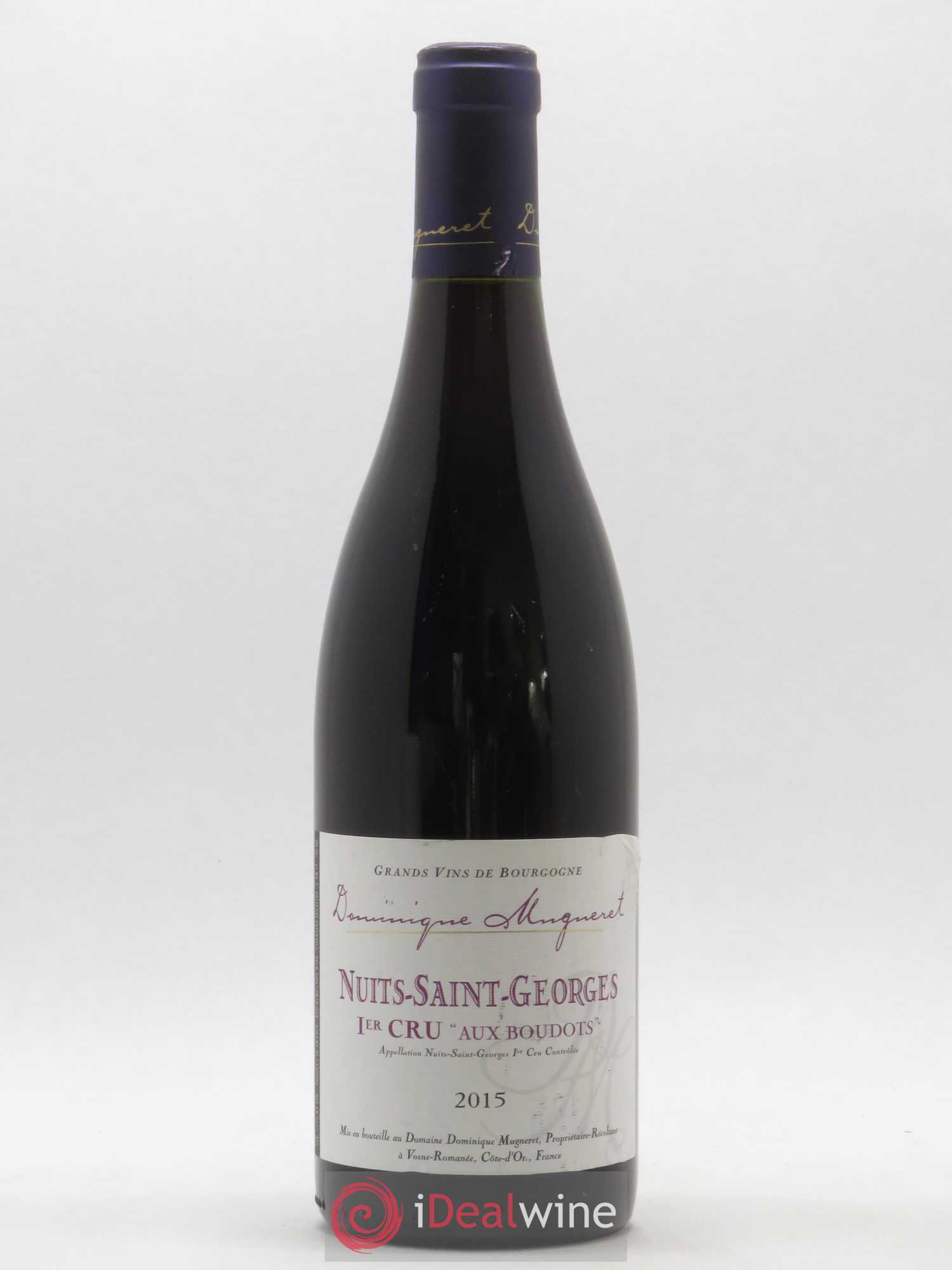Nuits-Saint-Georges 1er Cru Les Boudots Dominique Mugneret (Domaine) 2015 - Lot de 1 bouteille - 0