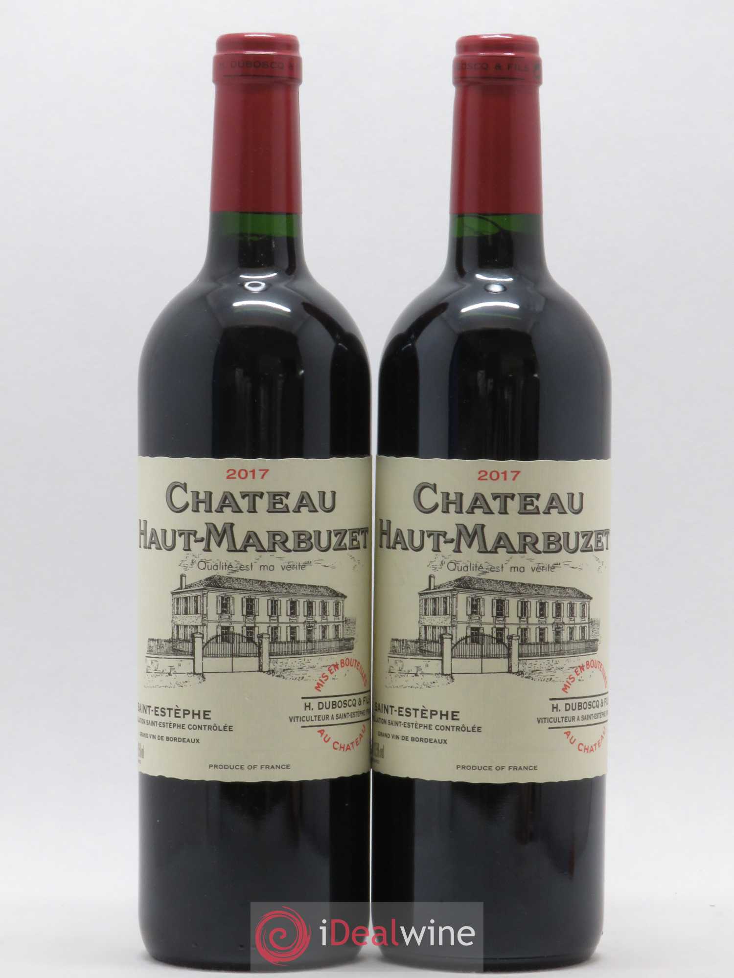 Château Haut Marbuzet 2017 - Lot de 2 bouteilles - 0