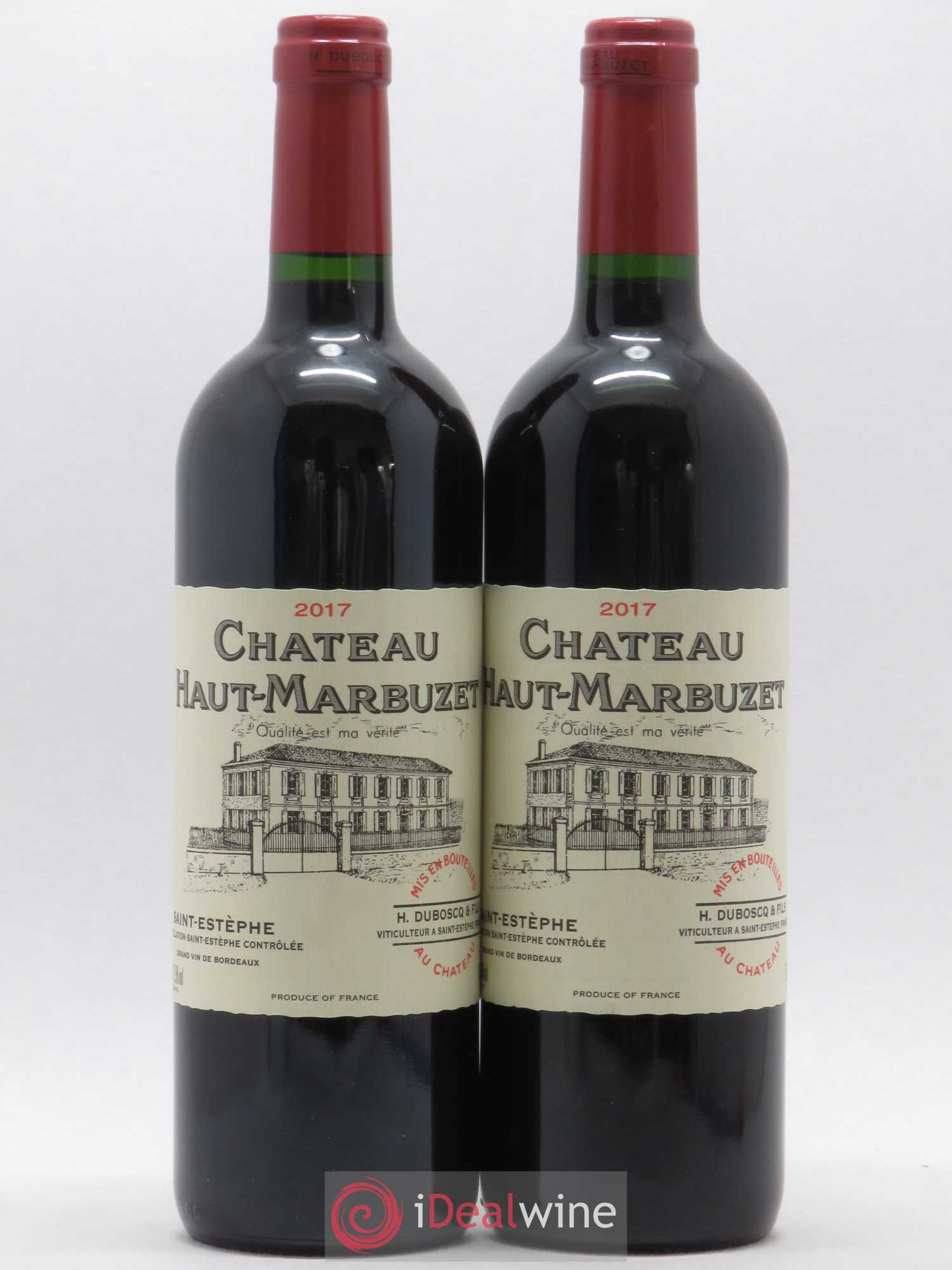 Château Haut Marbuzet 2017 - Lot de 2 bouteilles - 0