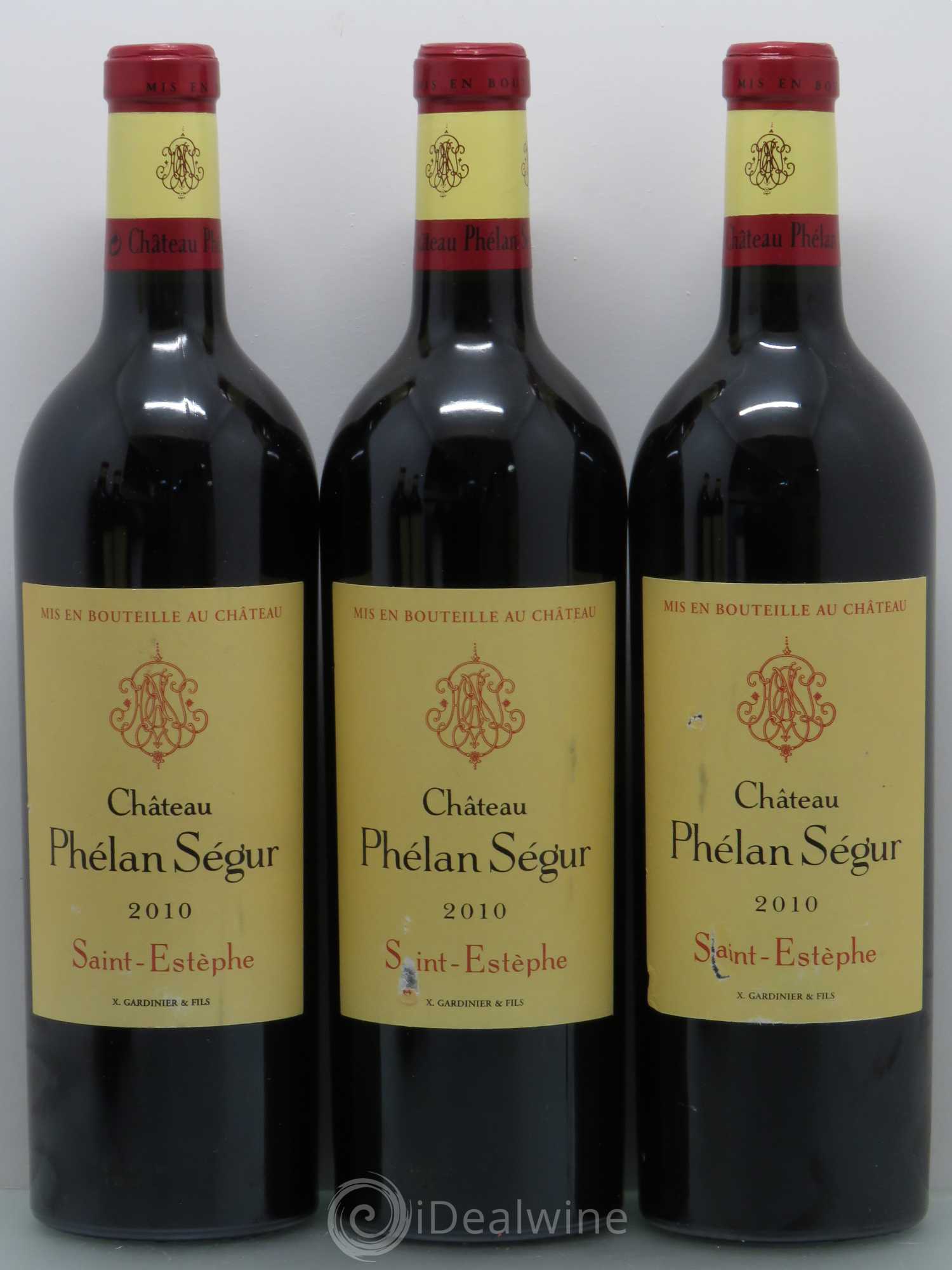 Château Phélan Ségur 2010 - Lot de 5 bouteilles - 1