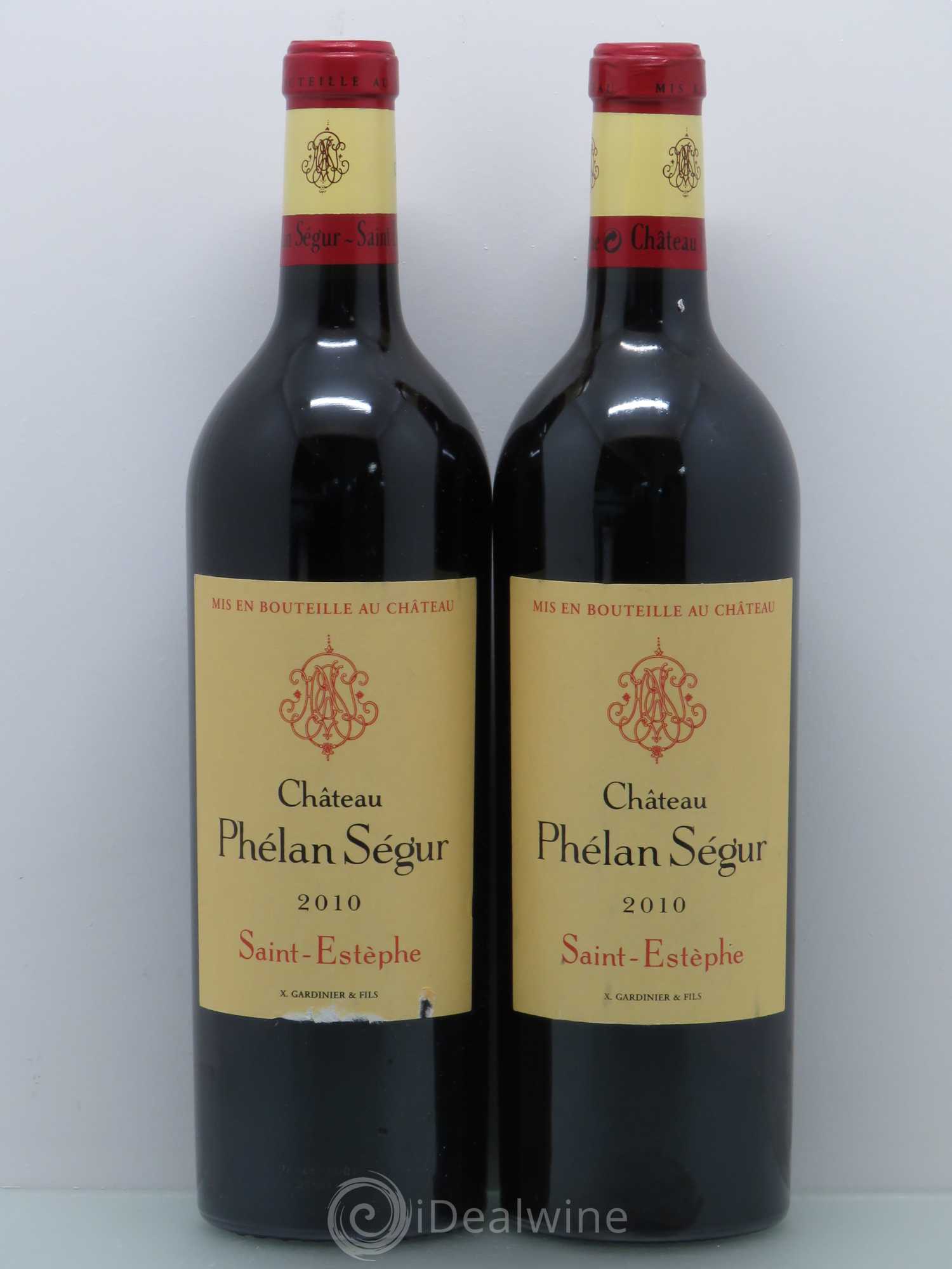 Château Phélan Ségur 2010 - Lot de 5 bouteilles - 2