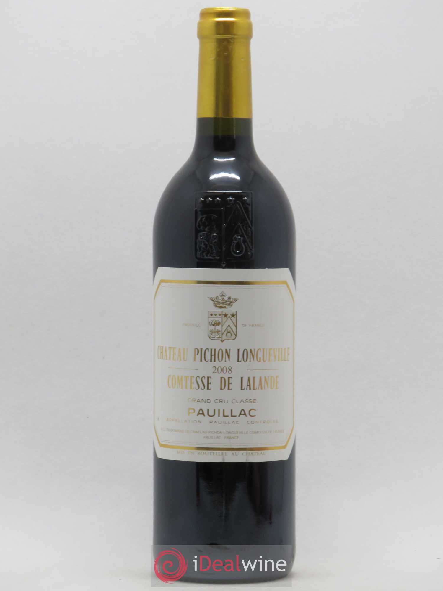 Château Pichon Longueville Comtesse de Lalande 2ème Grand Cru Classé 2008 - Lot de 1 bouteille - 0