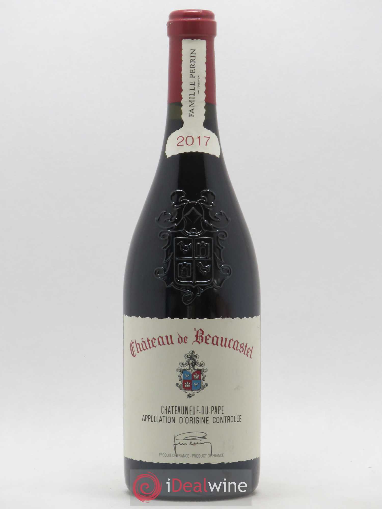 Châteauneuf-du-Pape Château de Beaucastel Famille Perrin 2017 - Lot de 1 bouteille - 0