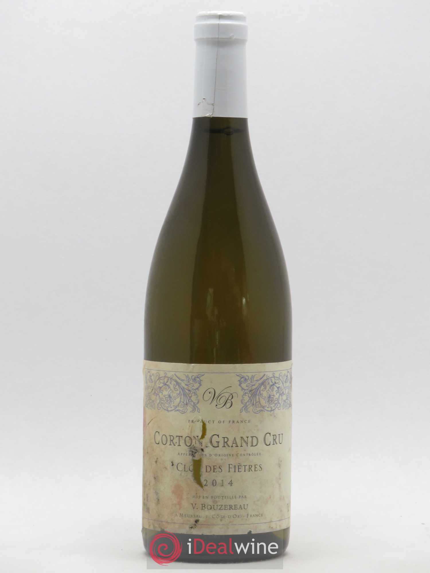 Corton Grand Cru Clos des Fiètres Vincent Bouzereau 2014 - Posten von 1 Flasche - 0