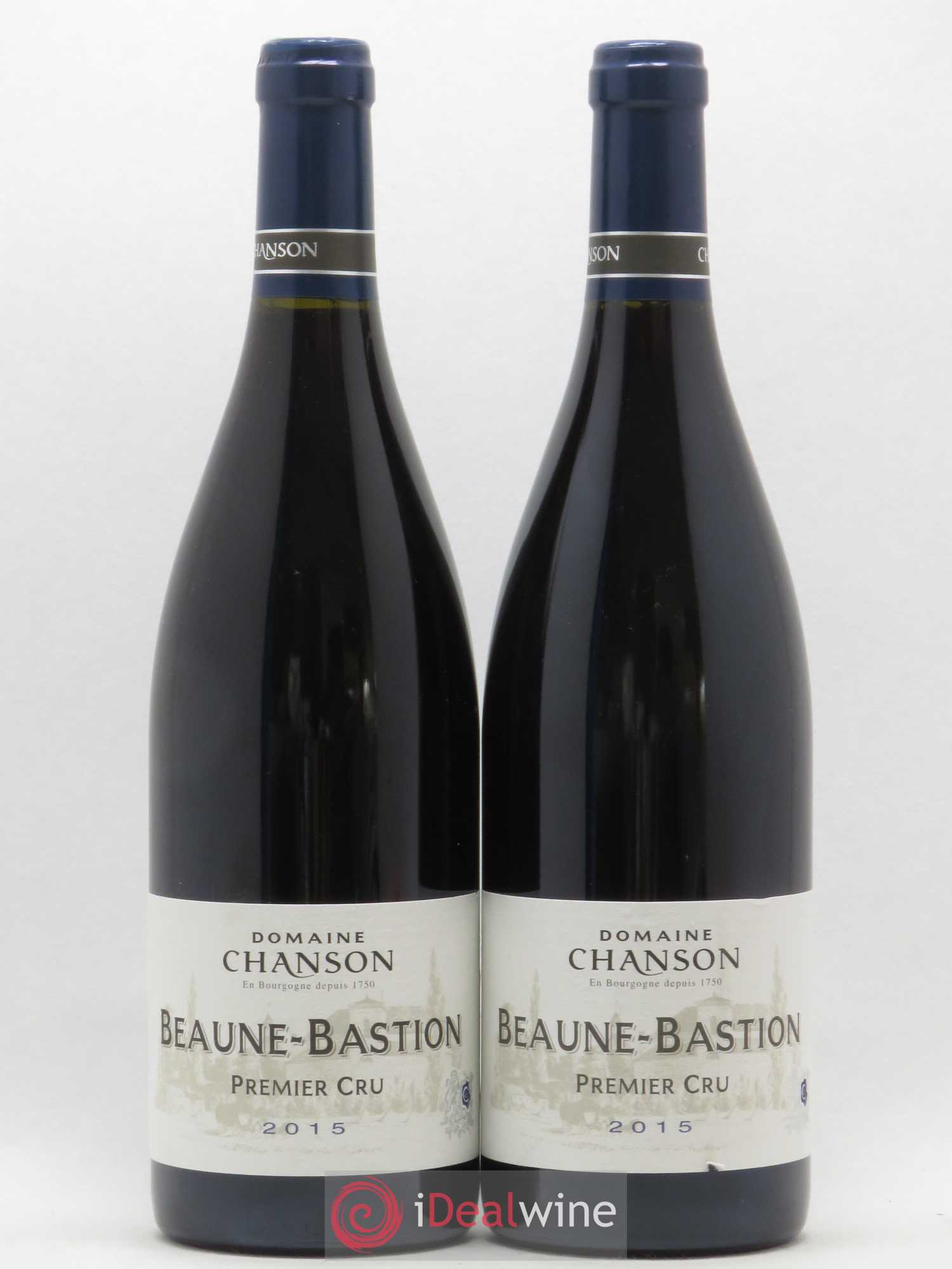Beaune 1er Cru Bastion Domaine Chanson 2015 - Lot of 2 bottles - 0