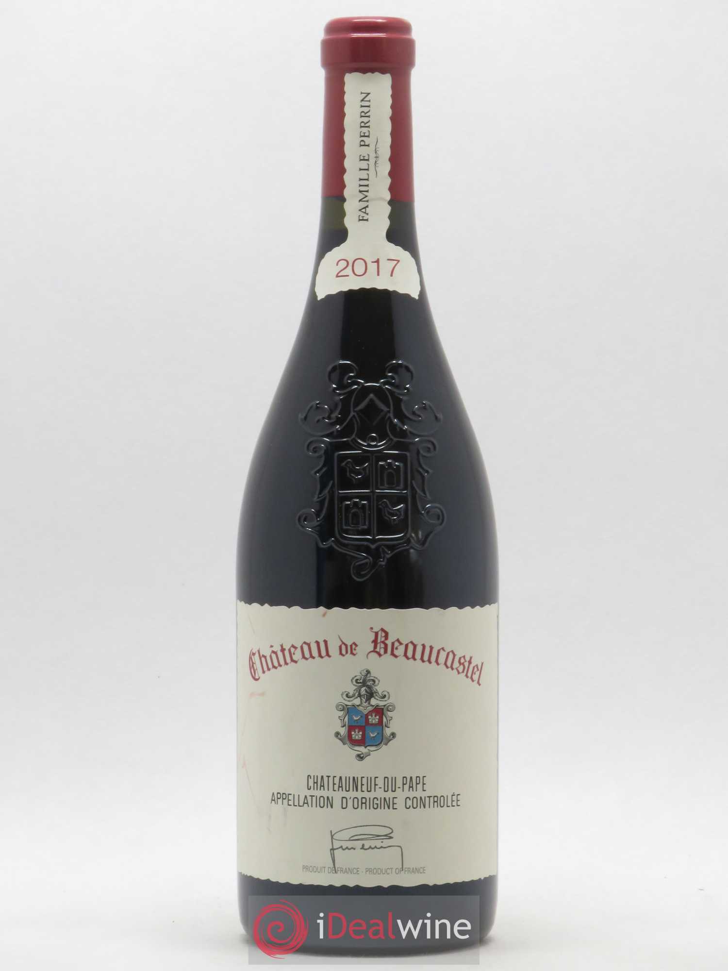 Châteauneuf-du-Pape Château de Beaucastel Famille Perrin 2017 - Lot de 1 bouteille - 0