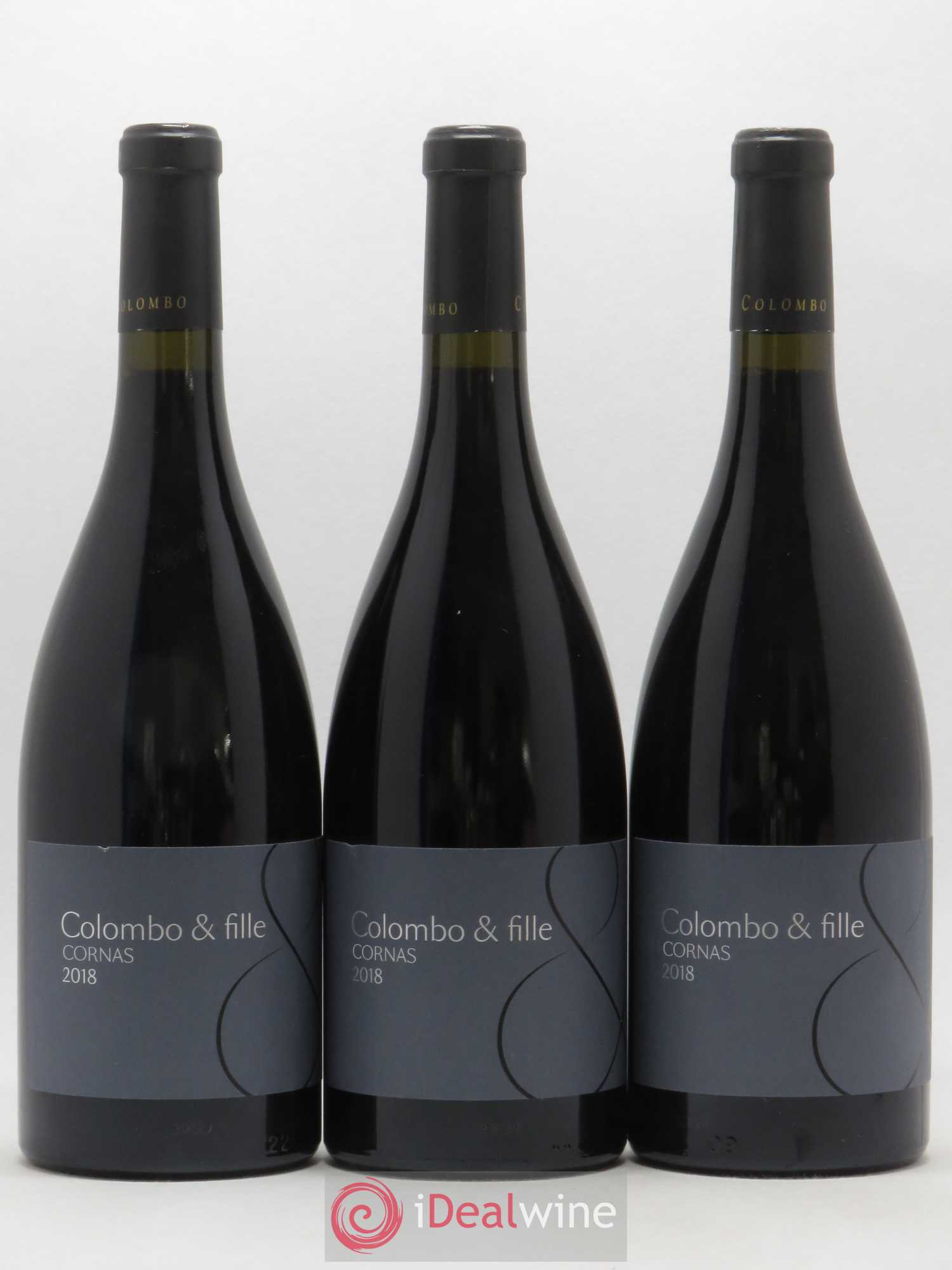 Cornas Colombo et Fille 2018 - Lot de 3 bouteilles - 0