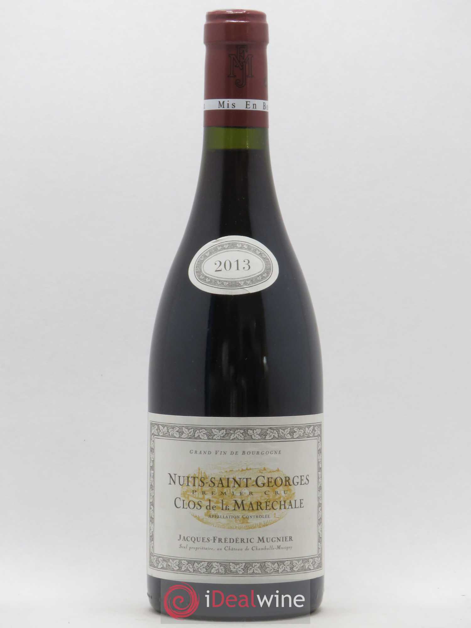 Nuits-Saint-Georges 1er Cru Clos de La Maréchale Jacques-Frédéric Mugnier 2013 - Lot de 1 bouteille - 0