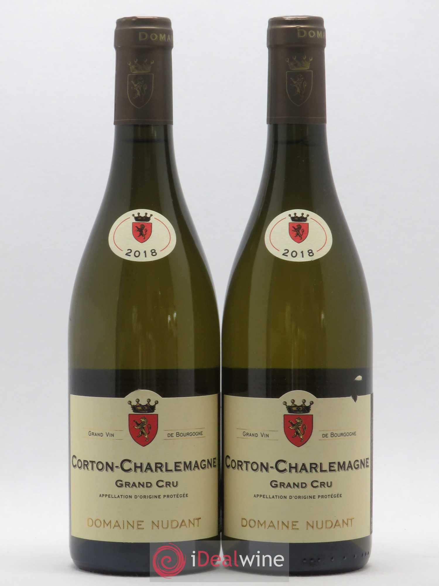 Corton-Charlemagne Grand Cru Domaine Nudant 2018 - Lot de 2 bouteilles - 0