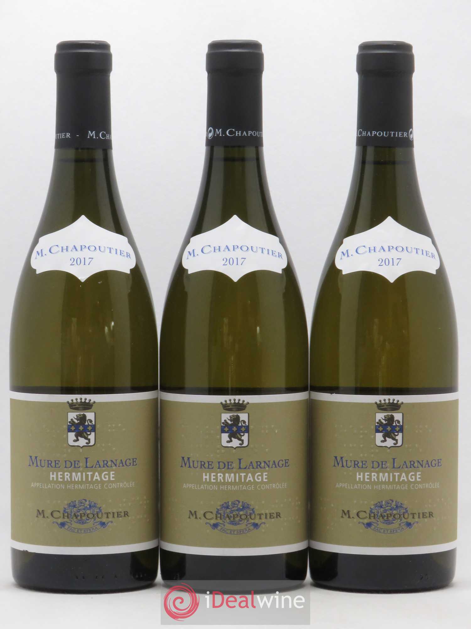 Hermitage Mûre de Larnage Chapoutier 2017 - Posten von 3 Flaschen - 0