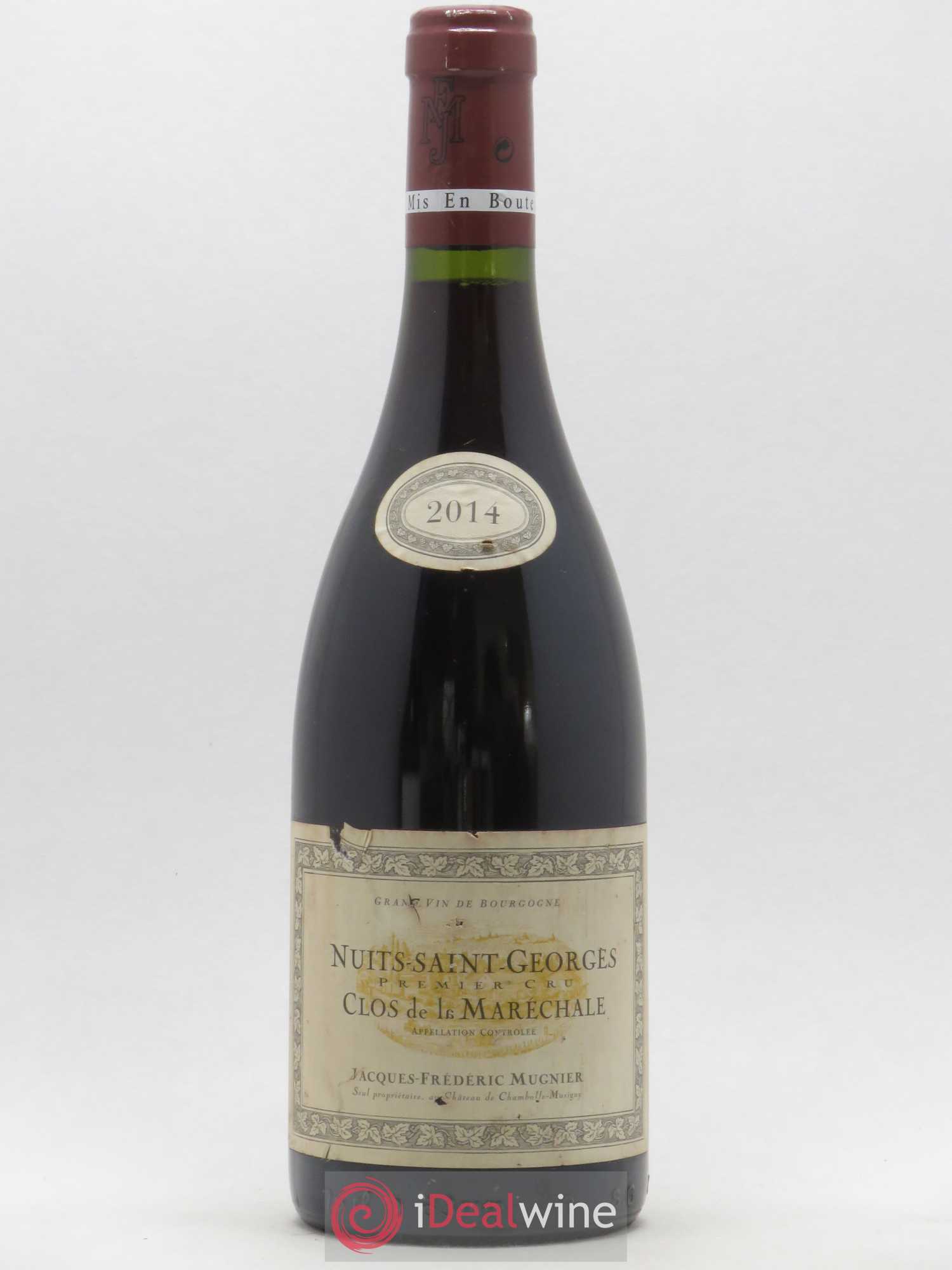 Nuits-Saint-Georges 1er Cru Clos de La Maréchale Jacques-Frédéric Mugnier 2014 - Lot de 1 bouteille - 0