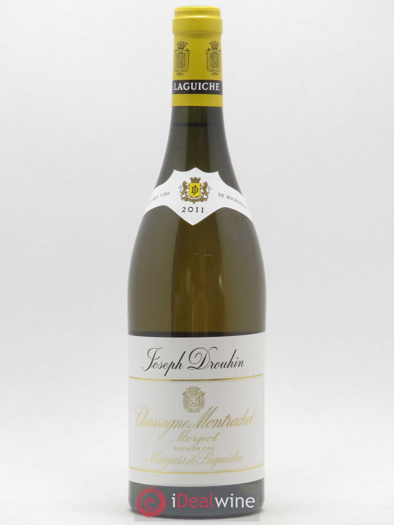 Chassagne-Montrachet 1er Cru Morgeot - Marquis de Laguiche Joseph Drouhin 2011 - Lot de 1 bouteille - 0