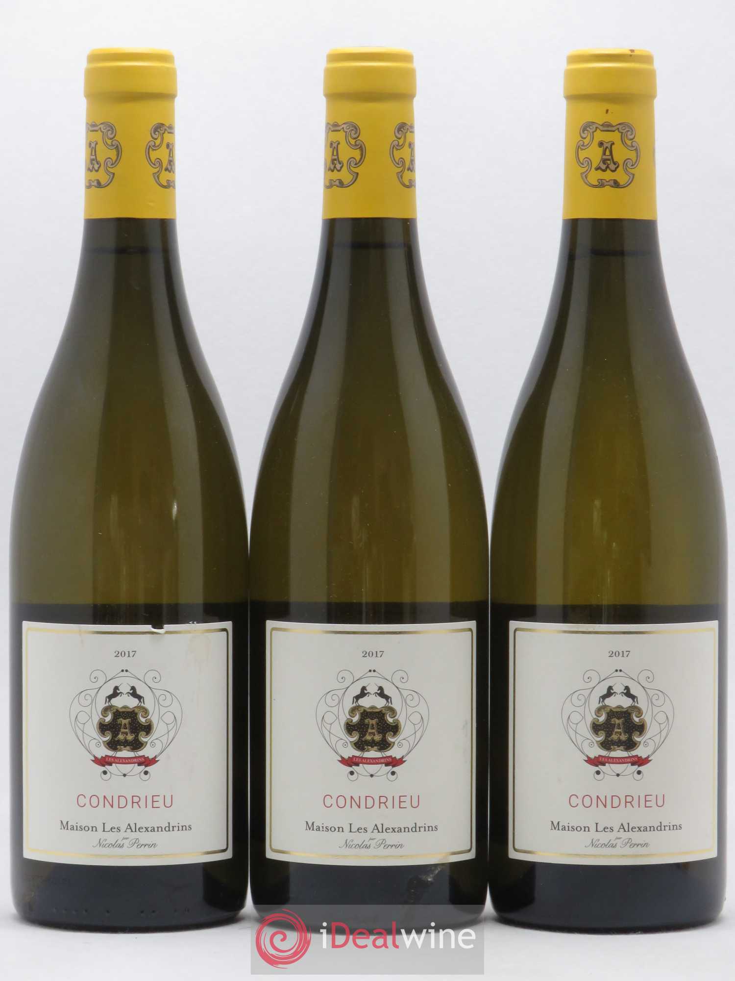 Condrieu Maison Les Alexandrins Domaine Perrin 2017 - Posten von 3 Flaschen - 0